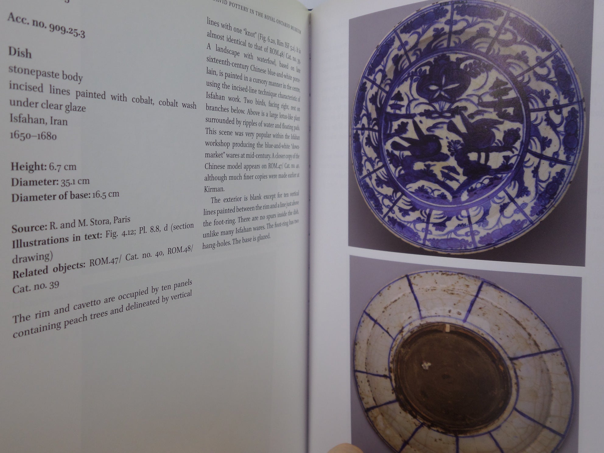 PERSIAN POTTERY IN THE FIRST GLOBAL AGE: THE SIXTEENTH AND SEVENTEENTH CENTURIES 2014 FIRST EDITION HARDCOVER