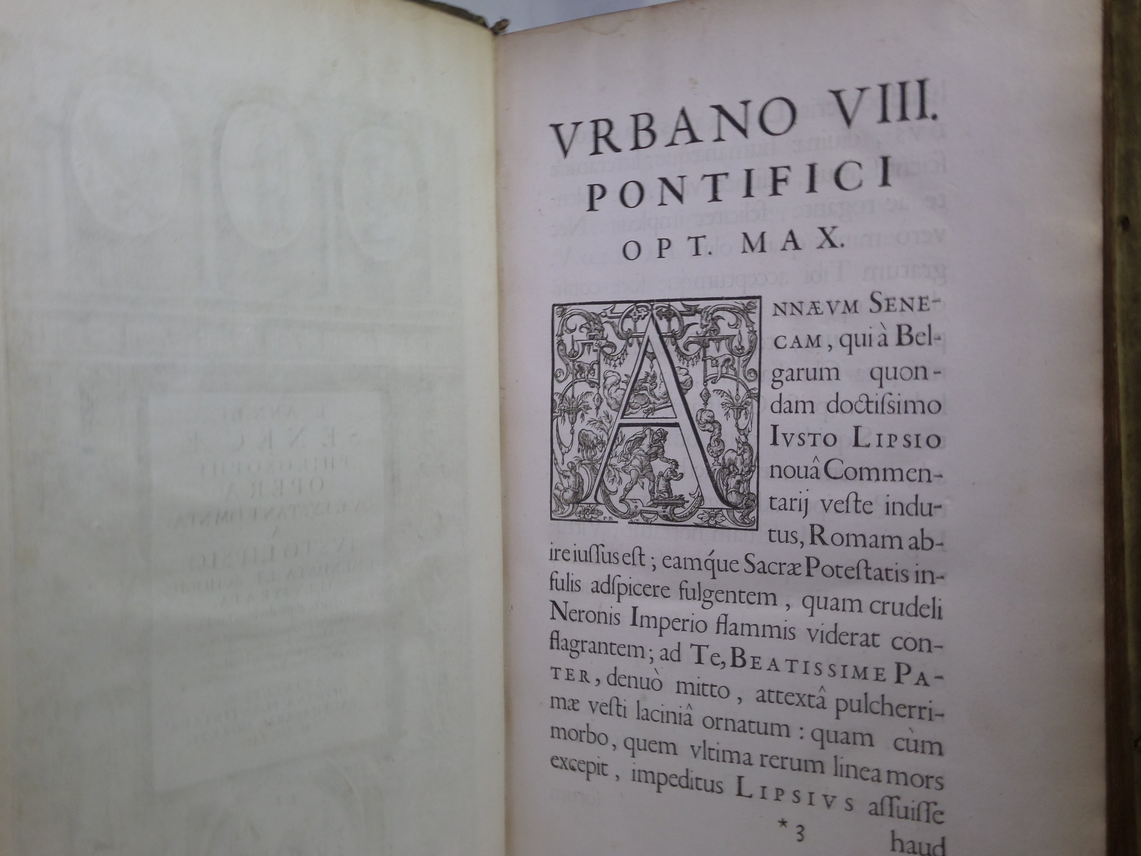 THE WORKS OF SENECA 1652 L. ANNAEI SENECAE PHILOSOPHI OPERA QUAE EXTANT OMNIA...