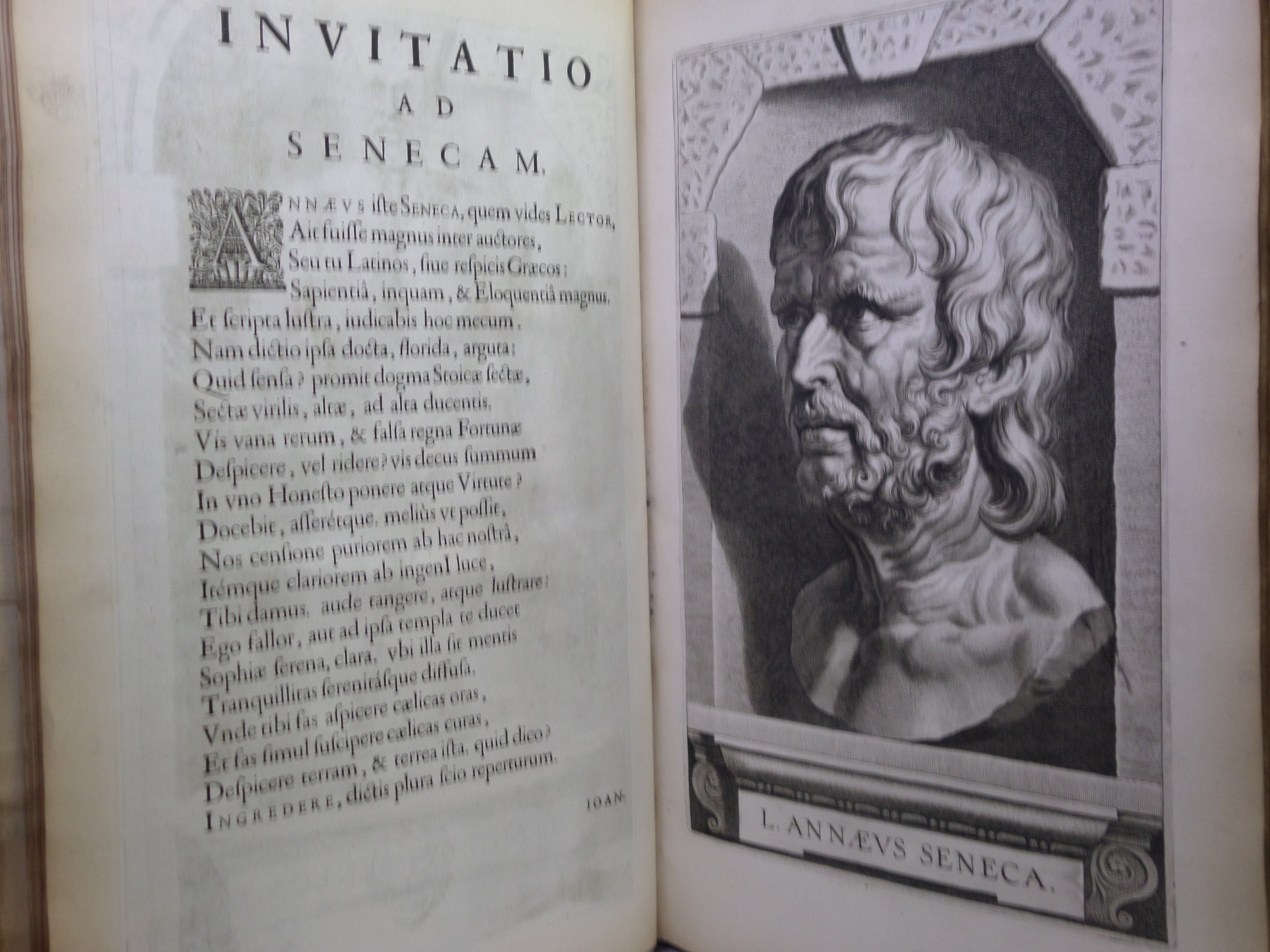 THE WORKS OF SENECA 1652 L. ANNAEI SENECAE PHILOSOPHI OPERA QUAE EXTANT OMNIA...