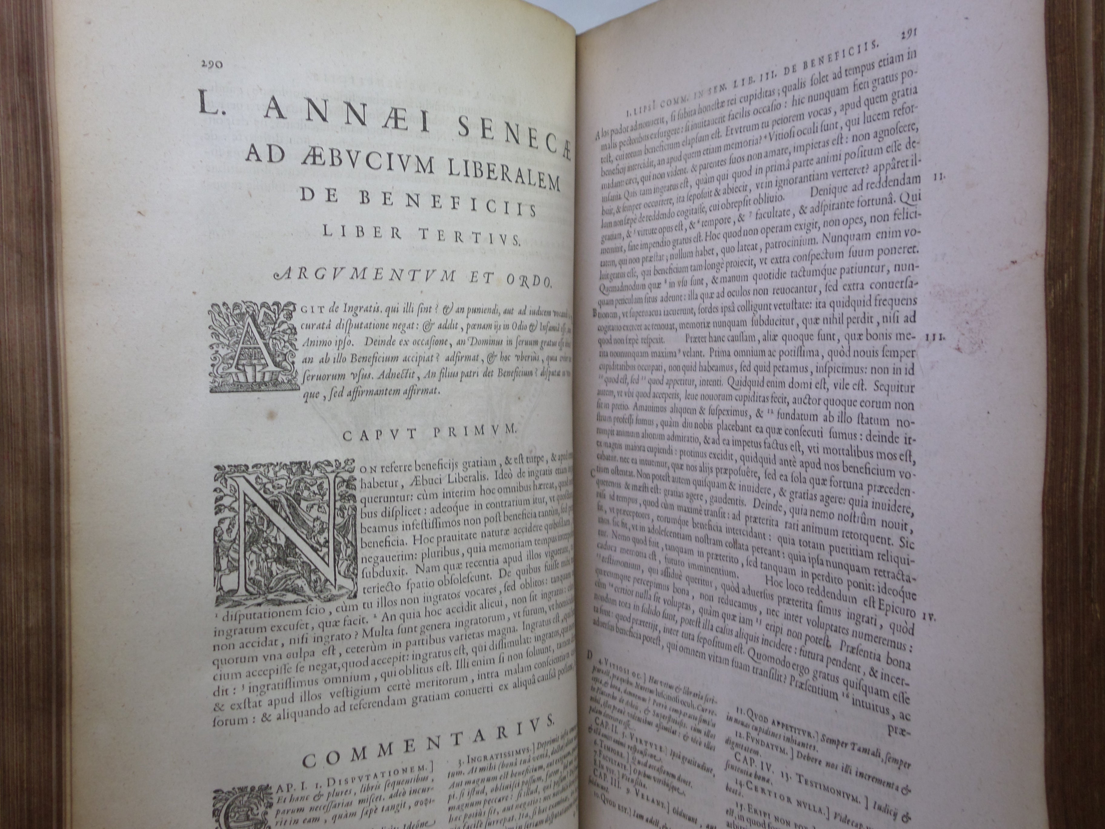 THE WORKS OF SENECA 1652 L. ANNAEI SENECAE PHILOSOPHI OPERA QUAE EXTANT OMNIA...