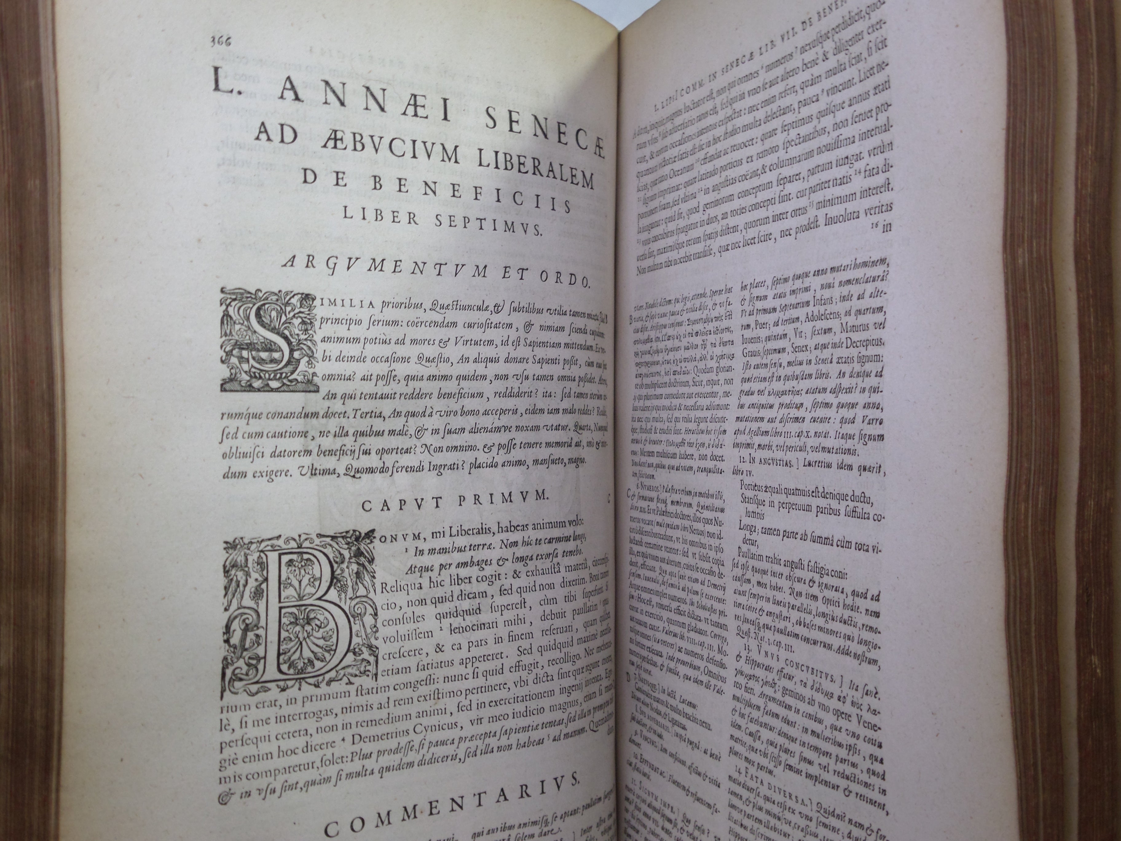 THE WORKS OF SENECA 1652 L. ANNAEI SENECAE PHILOSOPHI OPERA QUAE EXTANT OMNIA...
