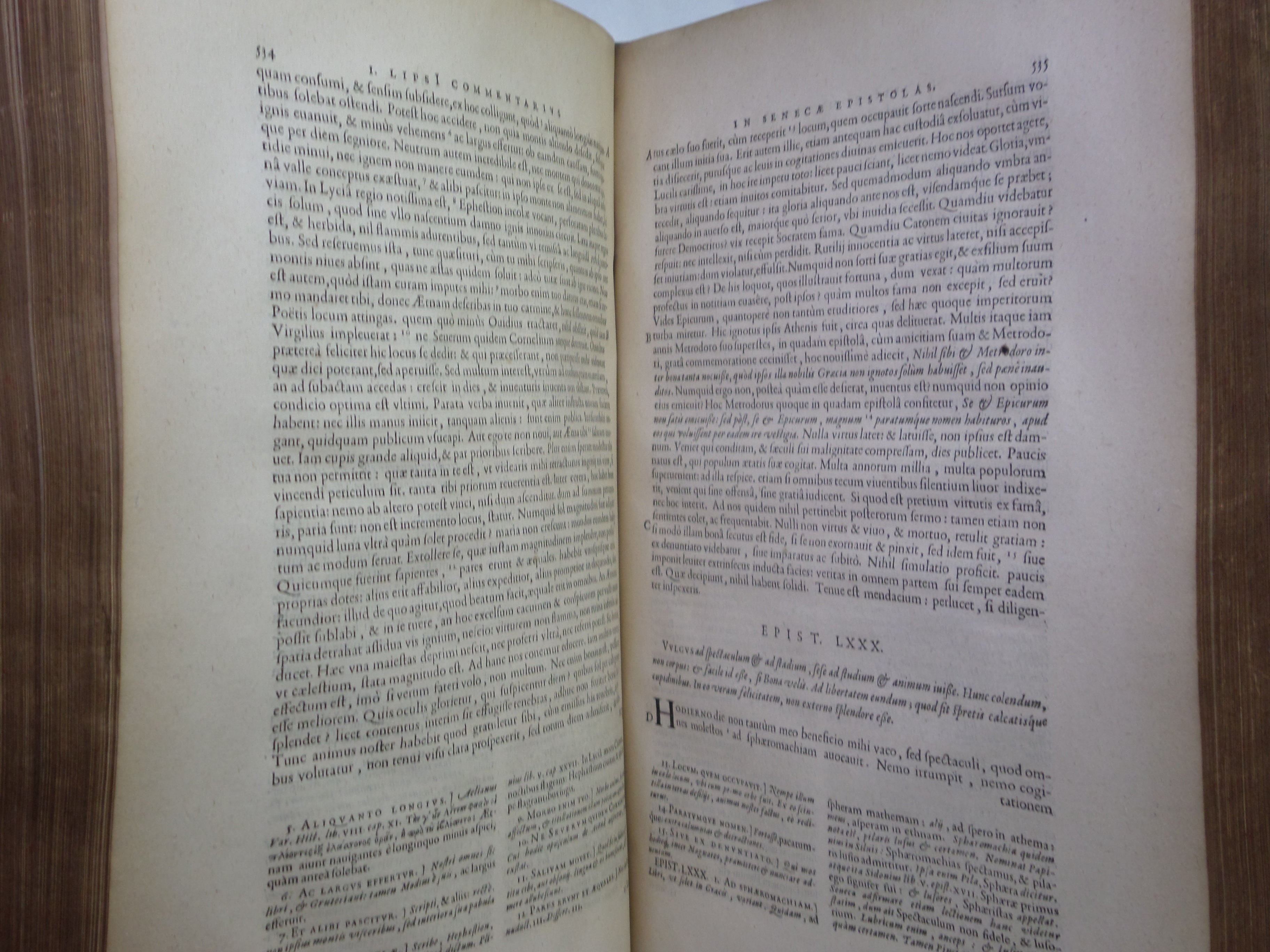 THE WORKS OF SENECA 1652 L. ANNAEI SENECAE PHILOSOPHI OPERA QUAE EXTANT OMNIA...