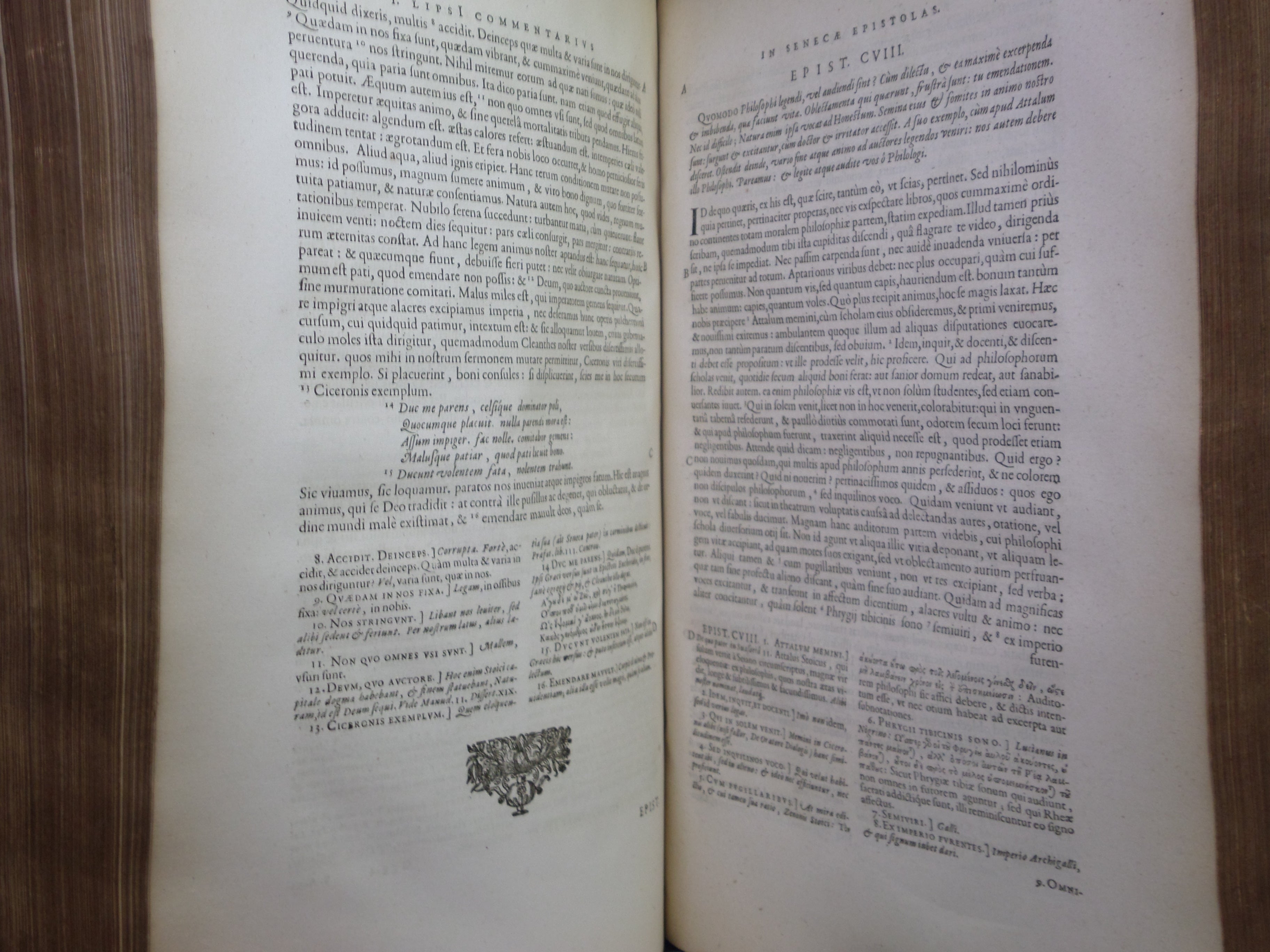 THE WORKS OF SENECA 1652 L. ANNAEI SENECAE PHILOSOPHI OPERA QUAE EXTANT OMNIA...