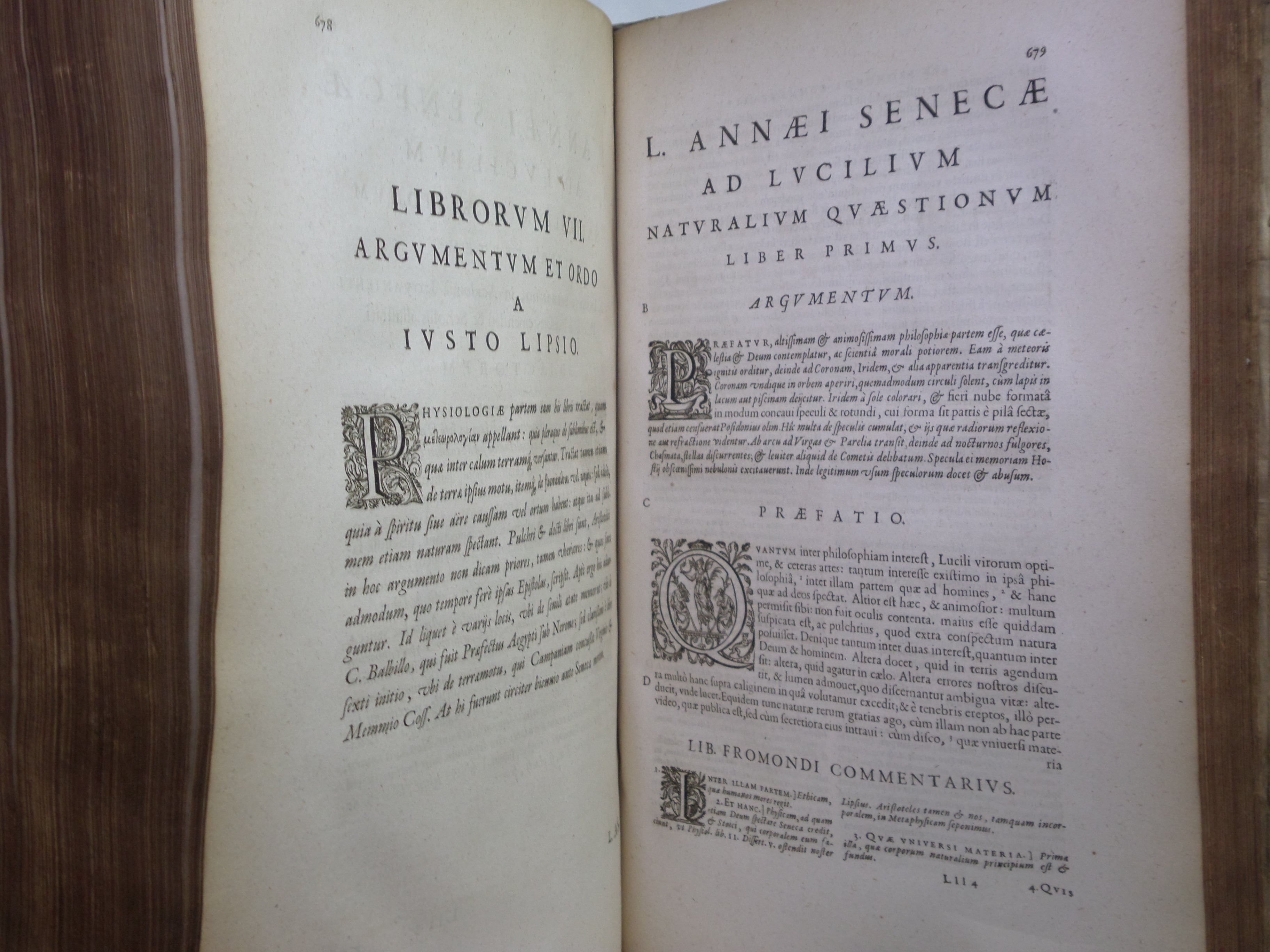 THE WORKS OF SENECA 1652 L. ANNAEI SENECAE PHILOSOPHI OPERA QUAE EXTANT OMNIA...
