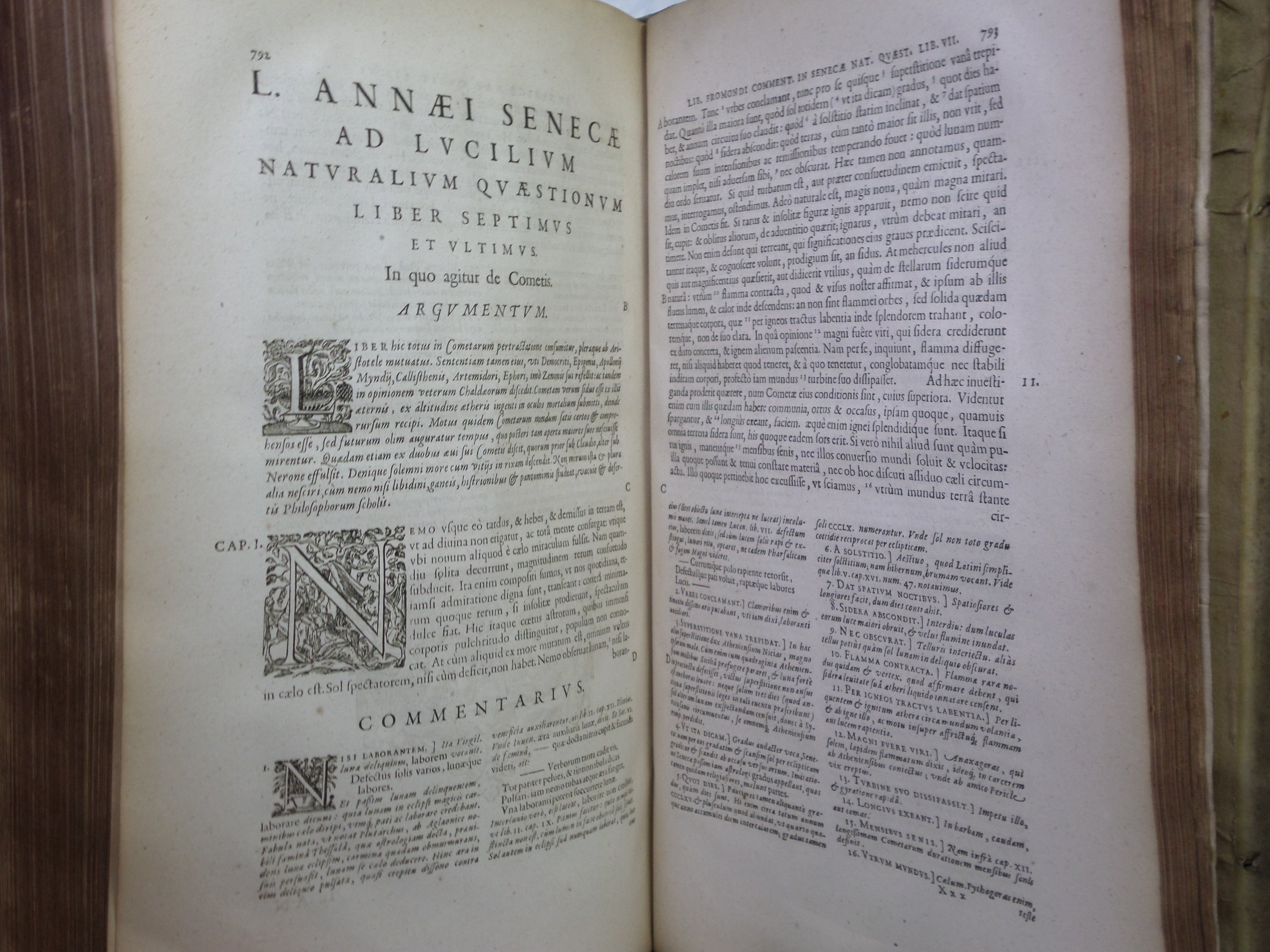 THE WORKS OF SENECA 1652 L. ANNAEI SENECAE PHILOSOPHI OPERA QUAE EXTANT OMNIA...