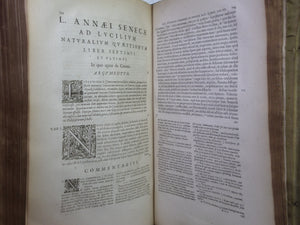 THE WORKS OF SENECA 1652 L. ANNAEI SENECAE PHILOSOPHI OPERA QUAE EXTANT OMNIA...