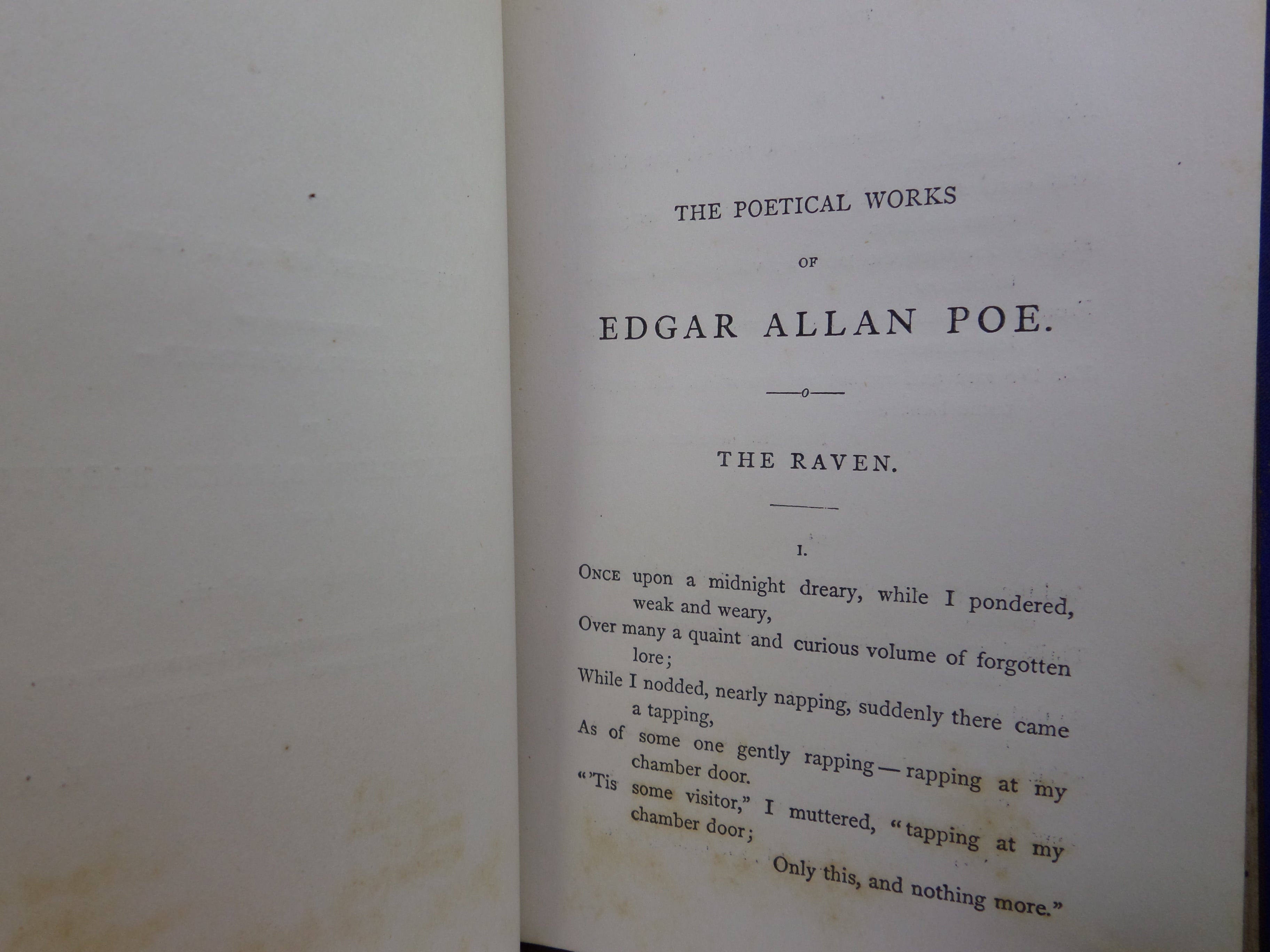 THE POETICAL WORKS OF EDGAR ALLAN POE 1852 COMPLETE EDITION ILLUSTRATED