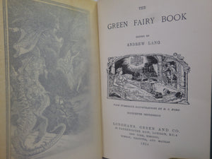 THE GREEN FAIRY BOOK EDITED BY ANDREW LANG 1924