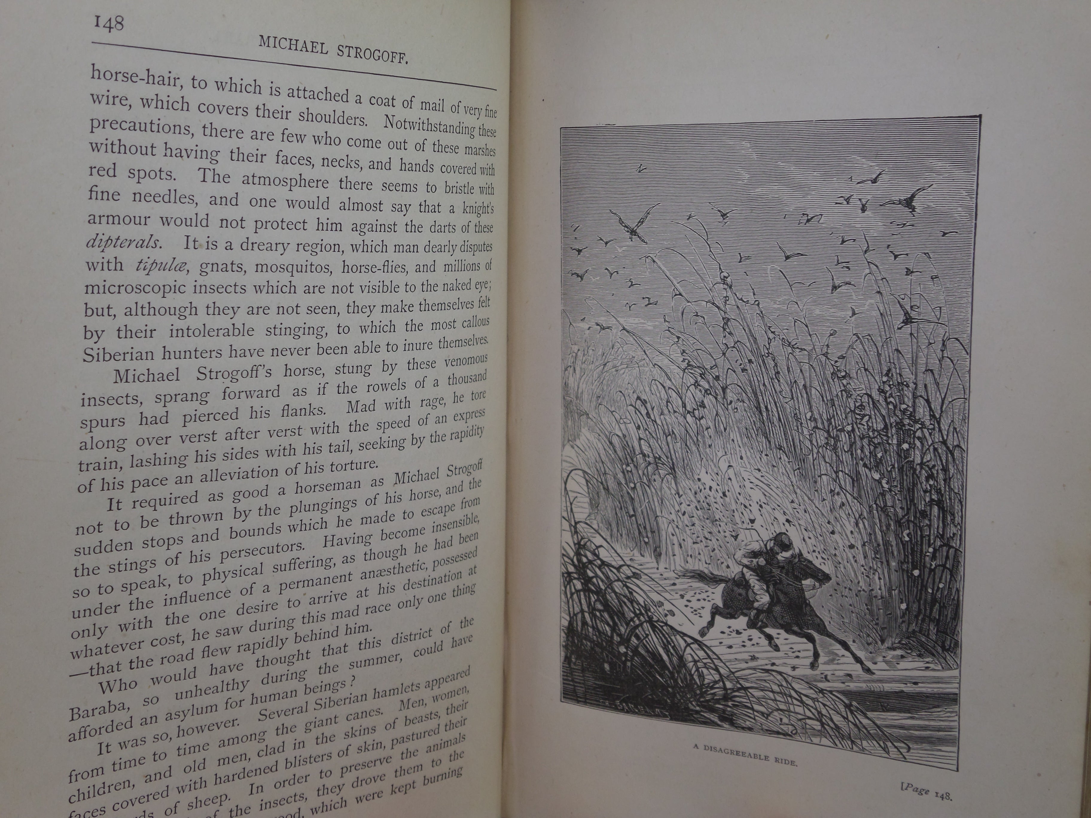 MICHAEL STROGOFF, THE COURIER OF THE CZAR BY JULES VERNE 1877 FIRST EDITION
