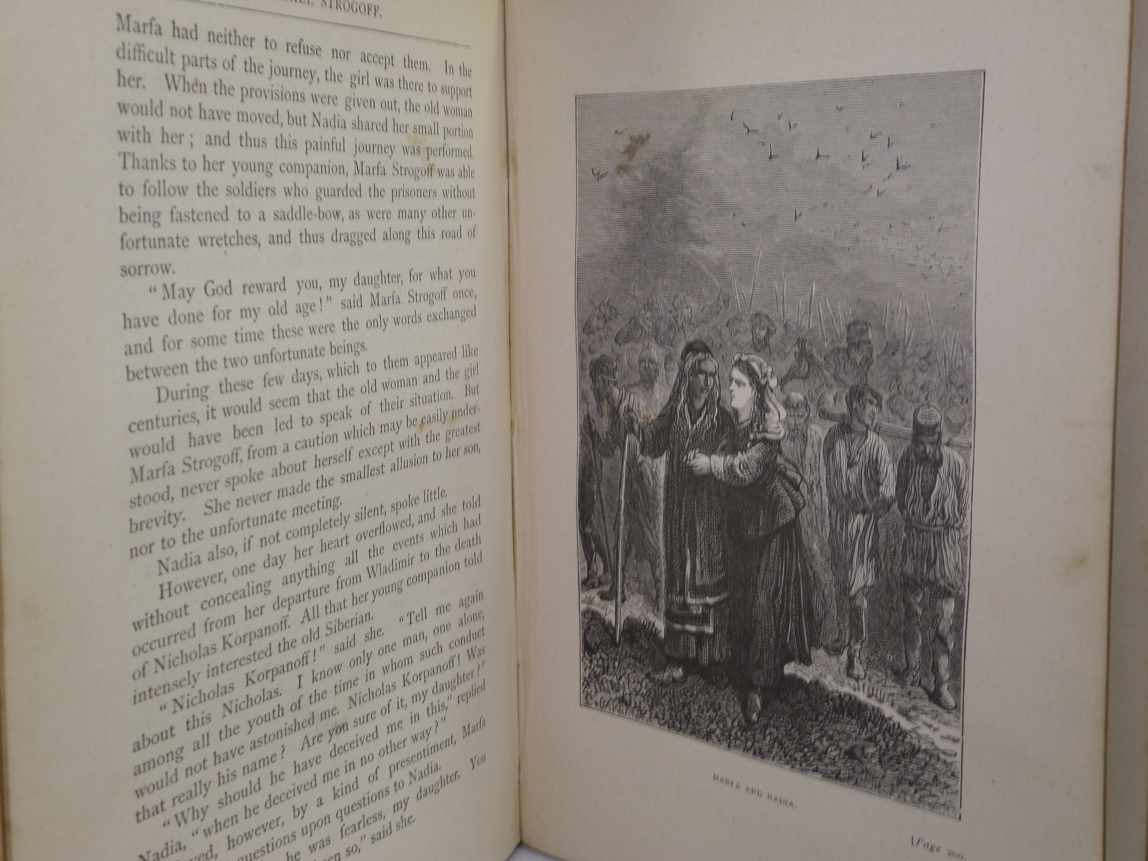 MICHAEL STROGOFF, THE COURIER OF THE CZAR BY JULES VERNE 1877 FIRST EDITION