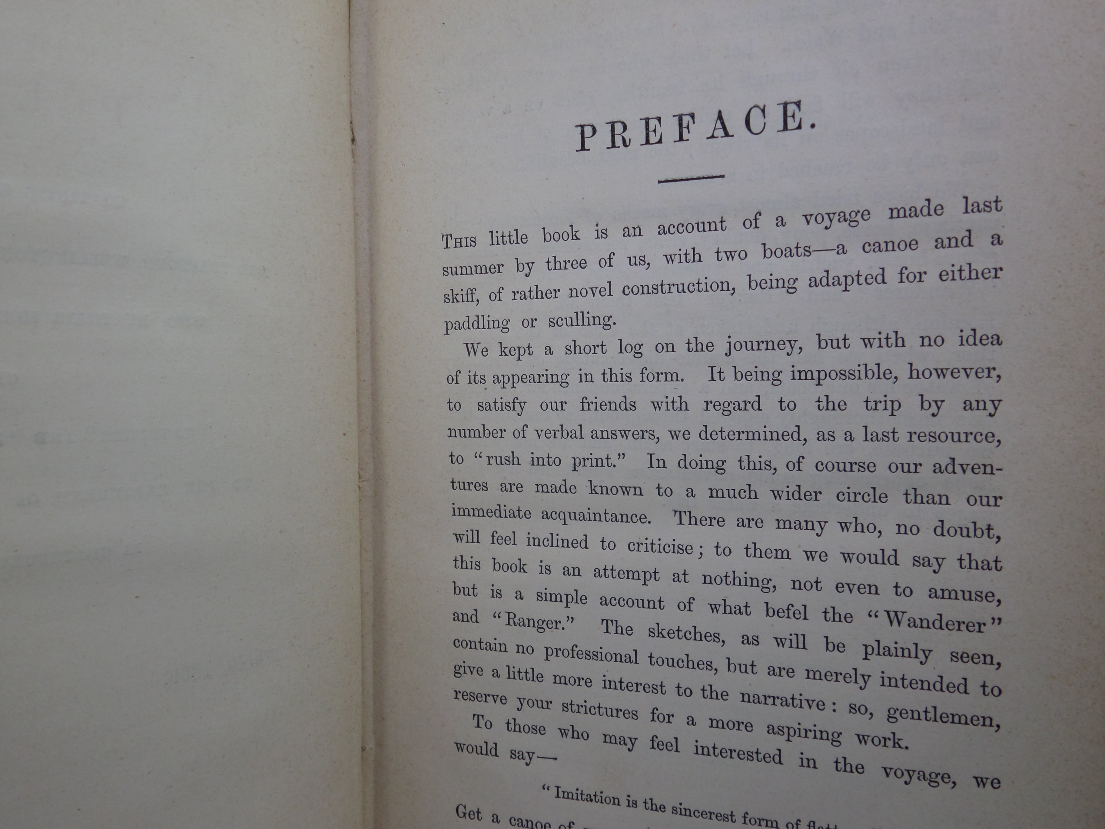 THE WATERWAY TO LONDON AS EXPLORED IN THE “WANDERER” AND “RANGER” BY ALFRED SCHOFIELD 1869 FIRST EDITION