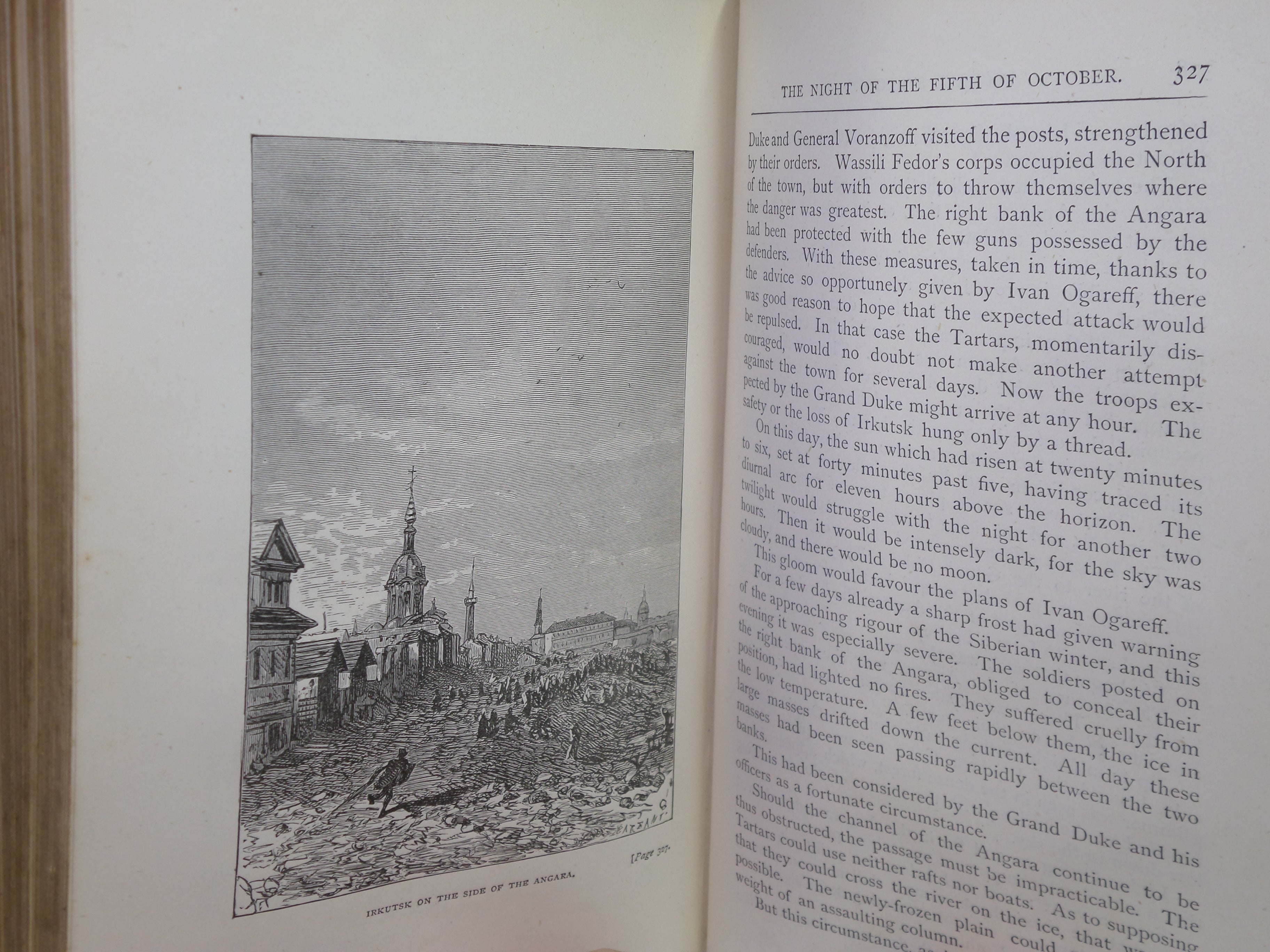 MICHAEL STROGOFF, THE COURIER OF THE CZAR BY JULES VERNE 1877 FIRST EDITION