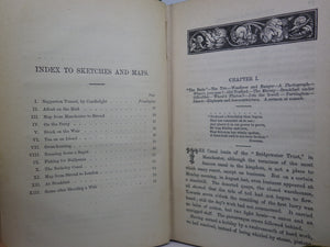 THE WATERWAY TO LONDON AS EXPLORED IN THE “WANDERER” AND “RANGER” BY ALFRED SCHOFIELD 1869 FIRST EDITION