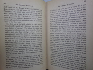 THE WATERWAY TO LONDON AS EXPLORED IN THE “WANDERER” AND “RANGER” BY ALFRED SCHOFIELD 1869 FIRST EDITION