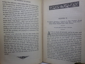 THE WATERWAY TO LONDON AS EXPLORED IN THE “WANDERER” AND “RANGER” BY ALFRED SCHOFIELD 1869 FIRST EDITION