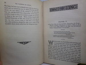 THE WATERWAY TO LONDON AS EXPLORED IN THE “WANDERER” AND “RANGER” BY ALFRED SCHOFIELD 1869 FIRST EDITION