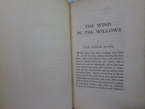 THE WIND IN THE WILLOWS BY KENNETH GRAHAME 1909 FOURTH EDITION