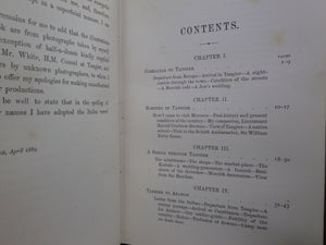 TRAVELS IN THE ATLAS AND SOUTHERN MOROCCO BY JOSEPH THOMSON 1889 FIRST EDITION