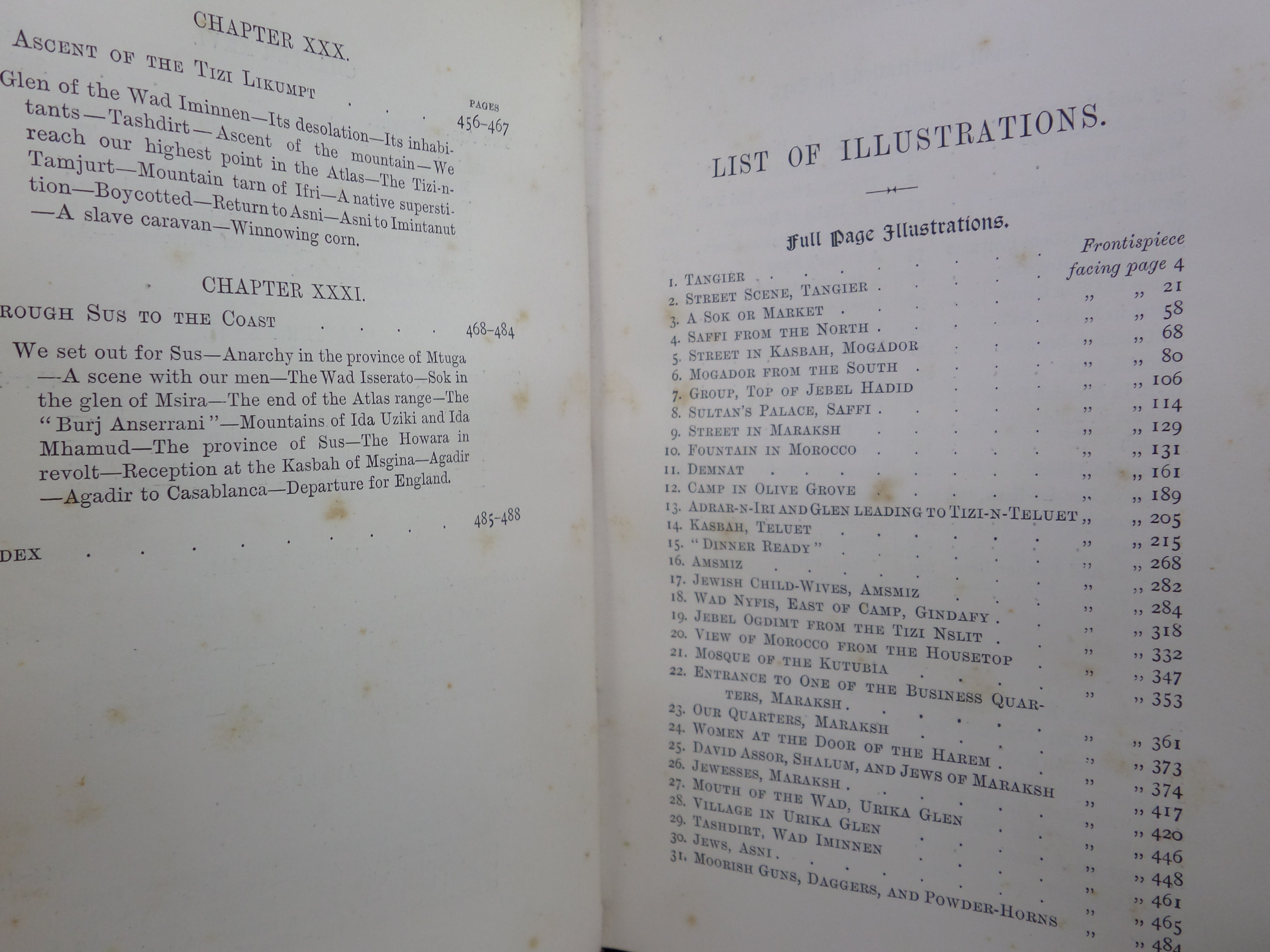 TRAVELS IN THE ATLAS AND SOUTHERN MOROCCO BY JOSEPH THOMSON 1889 FIRST EDITION