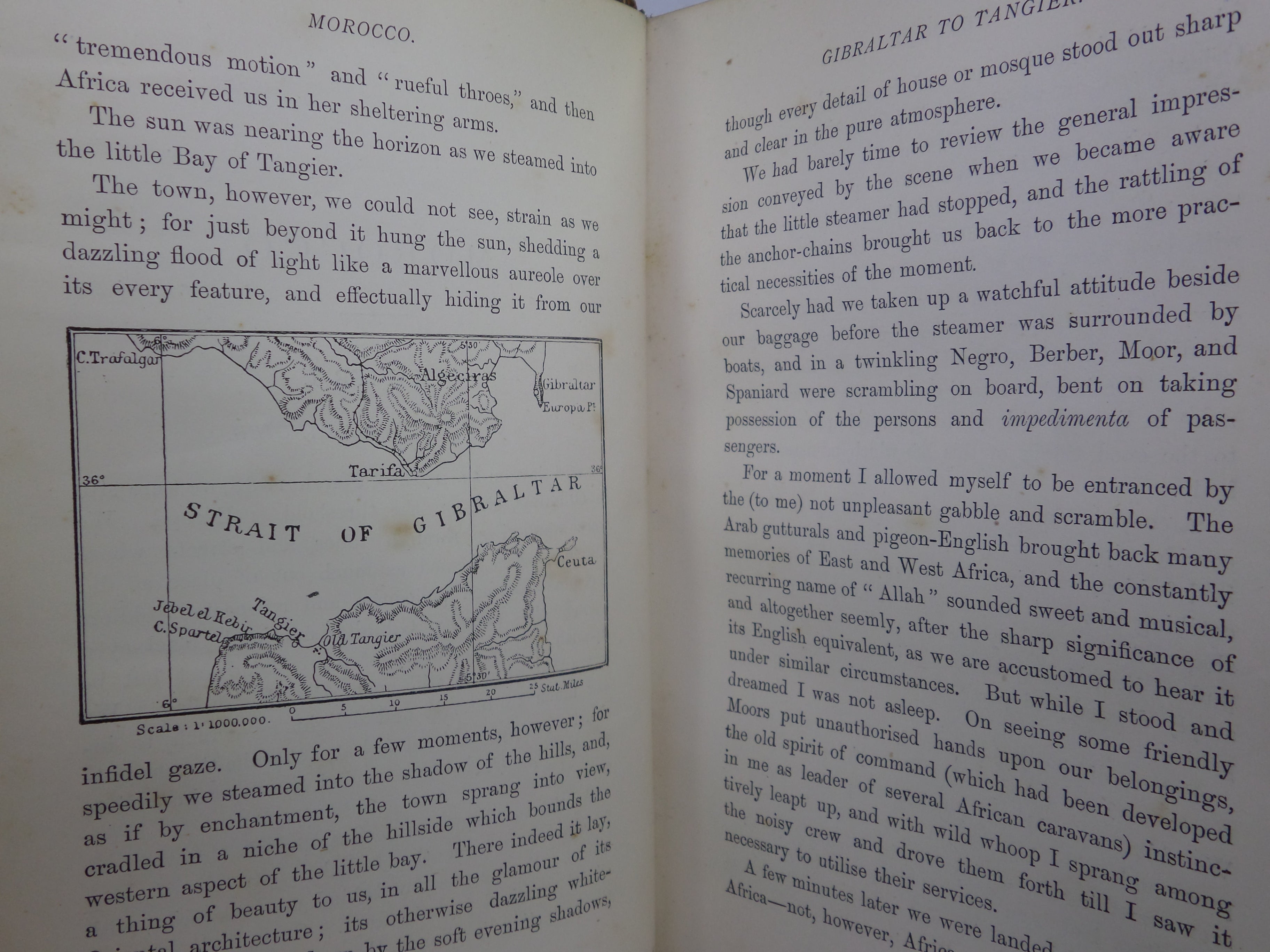 TRAVELS IN THE ATLAS AND SOUTHERN MOROCCO BY JOSEPH THOMSON 1889 FIRST EDITION