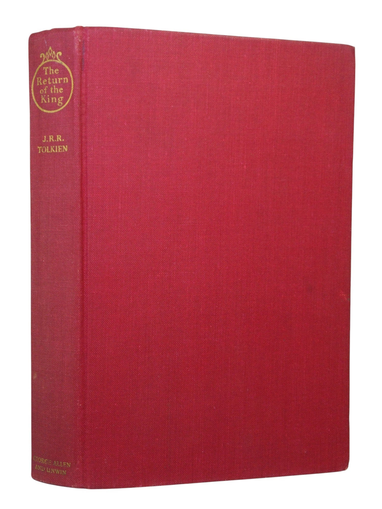 THE RETURN OF THE KING BY J.R.R. TOLKIEN 1963 FIRST EDITION, TENTH IMPRESSION