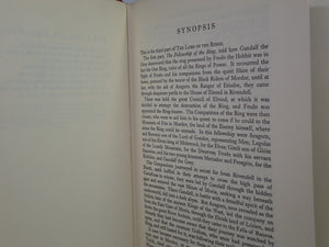 THE RETURN OF THE KING BY J.R.R. TOLKIEN 1963 FIRST EDITION, TENTH IMPRESSION