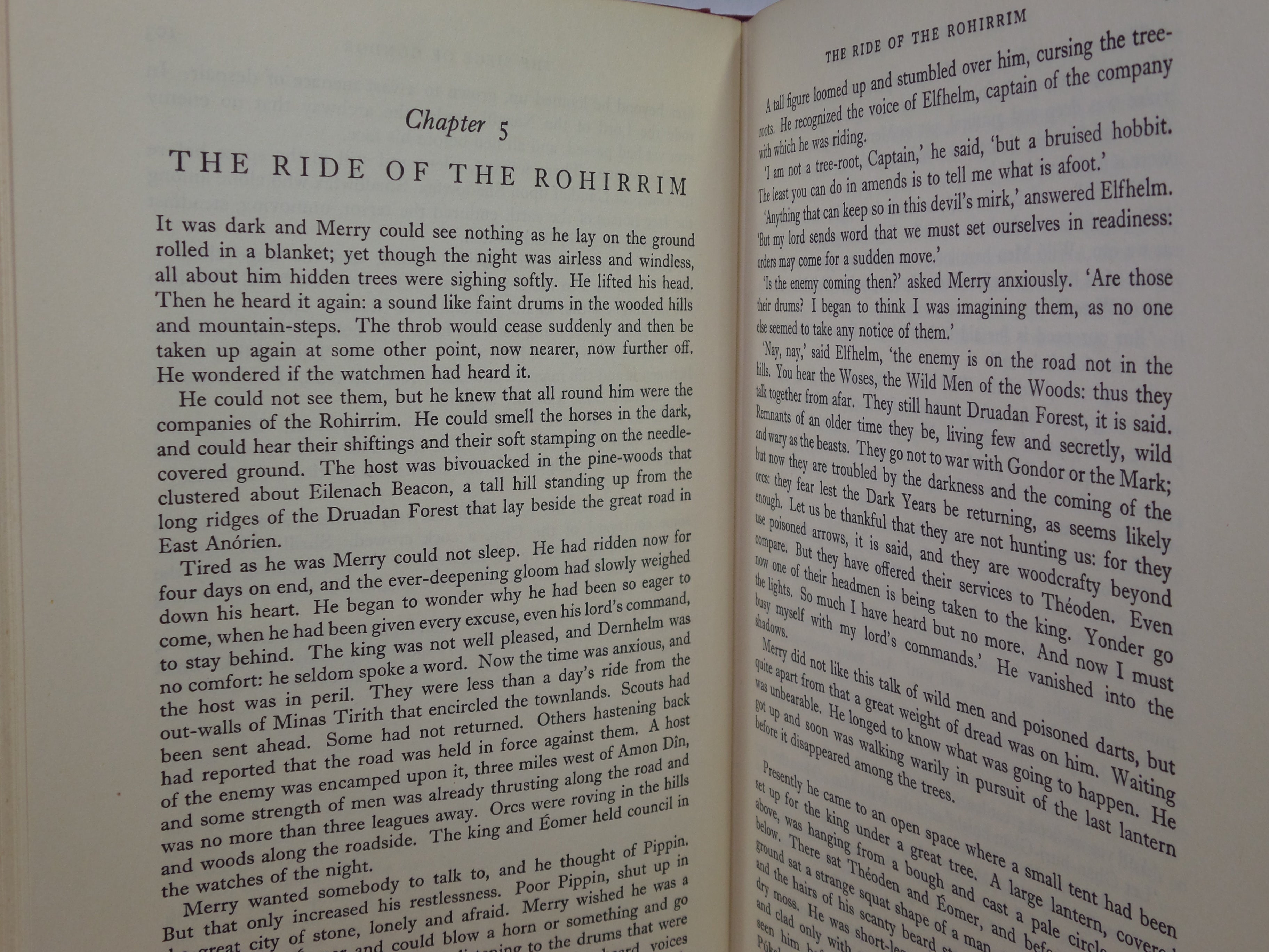 THE RETURN OF THE KING BY J.R.R. TOLKIEN 1963 FIRST EDITION, TENTH IMPRESSION