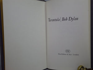 TARANTULA BY BOB DYLAN 1971 FIRST U.K. EDITION
