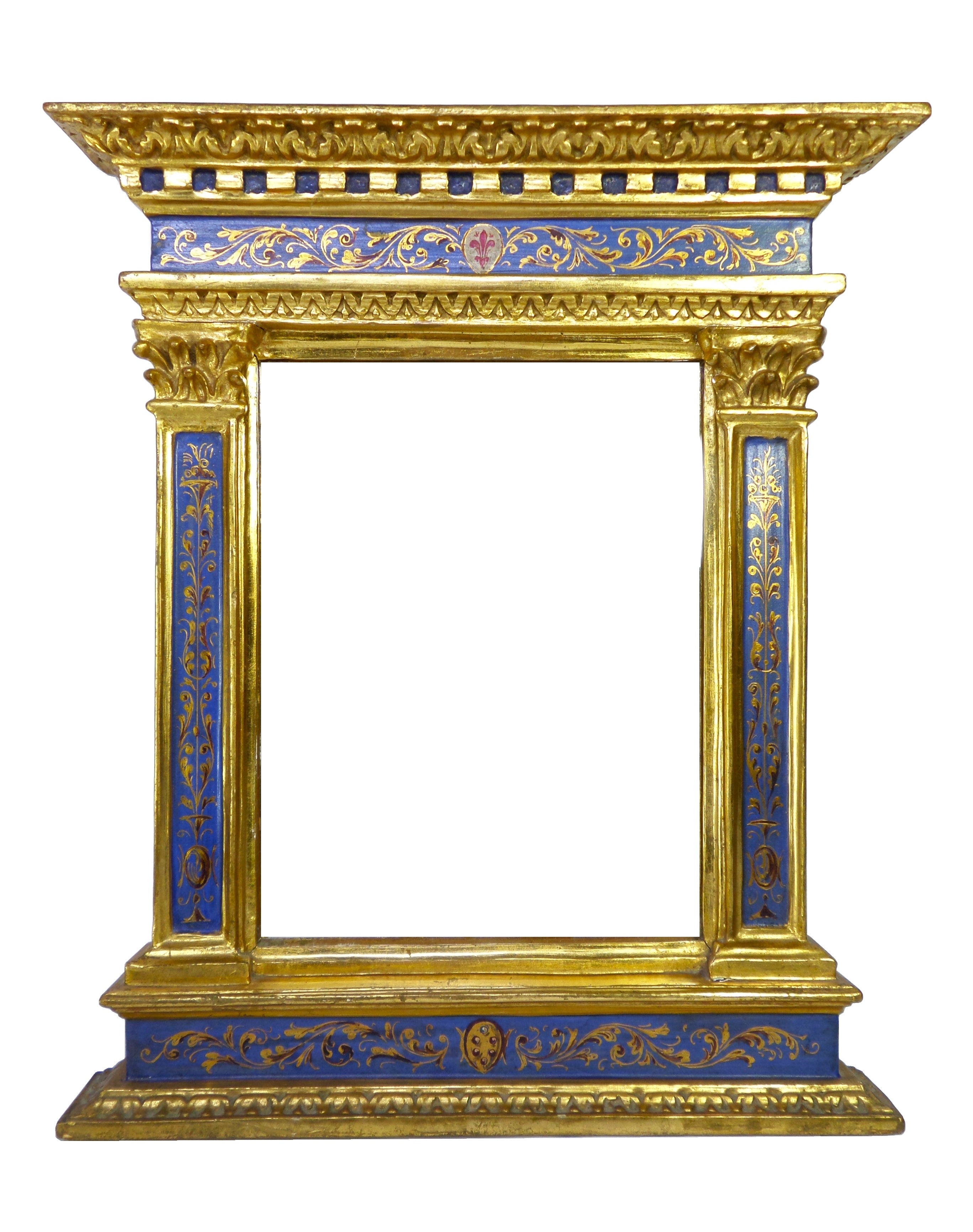 ANTIQUE 19TH CENTURY TABERNACLE GILT PICTURE FRAME