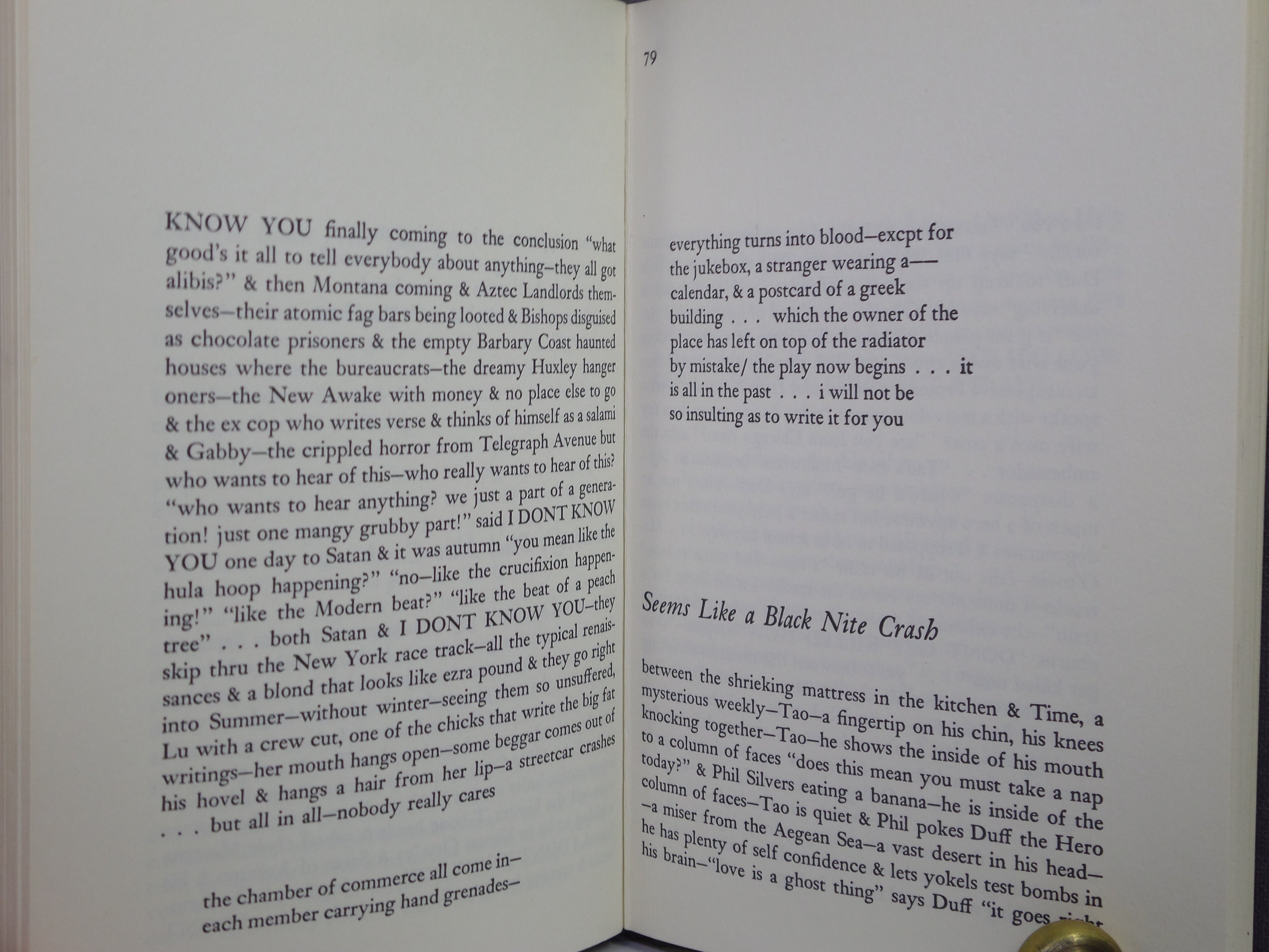 TARANTULA BY BOB DYLAN 1971 FIRST U.K. EDITION