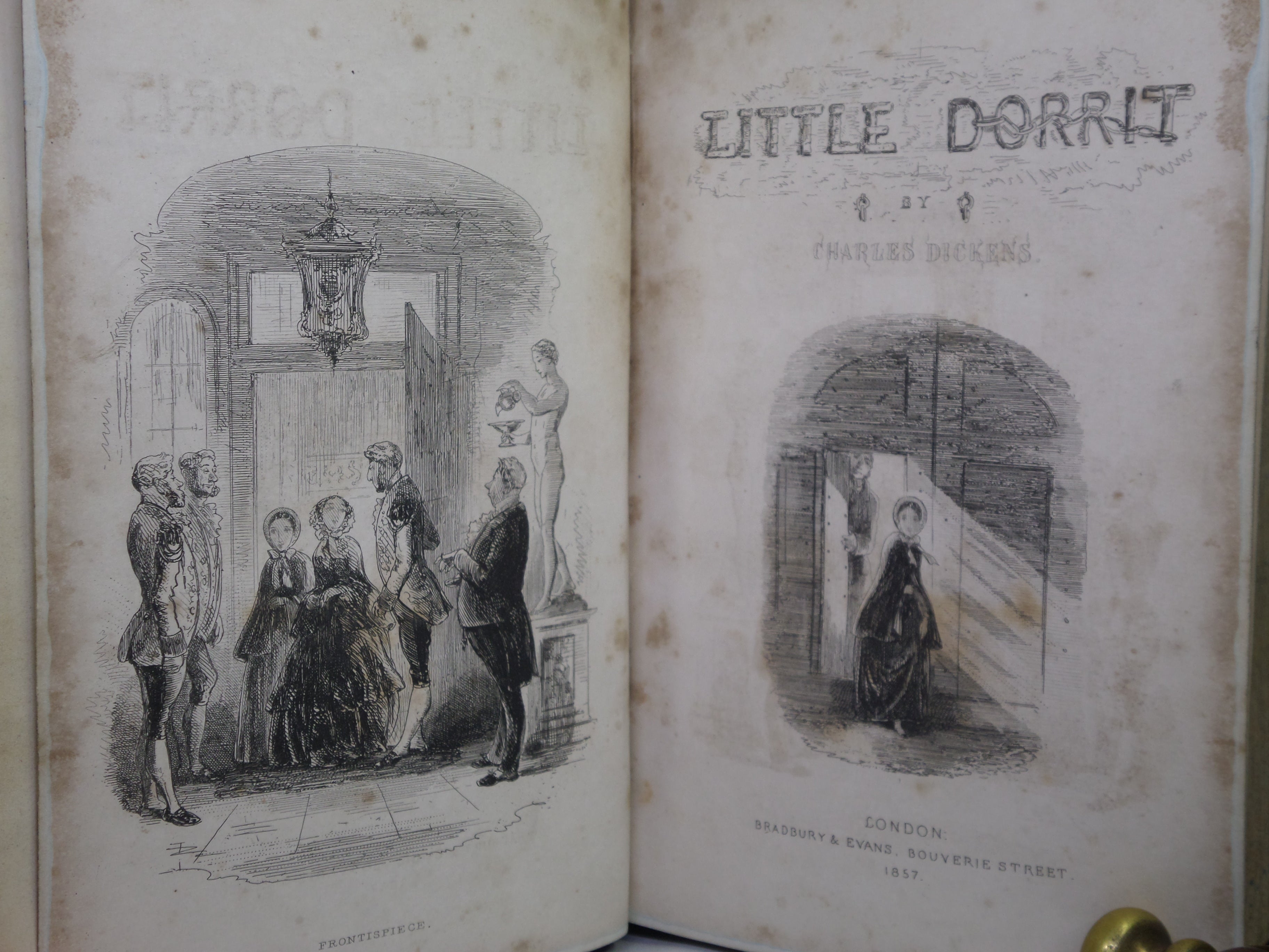 LITTLE DORRIT BY CHARLES DICKENS 1857 FIRST EDITION