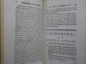 THE NEW WEEKLY NOVELIST; OR, ENTERTAINING COMPANION CONTAINING A NEW COLLECTION OF ROMANCES AND NOVELS TRANSLATED BY LEWIS PORNEY 1780