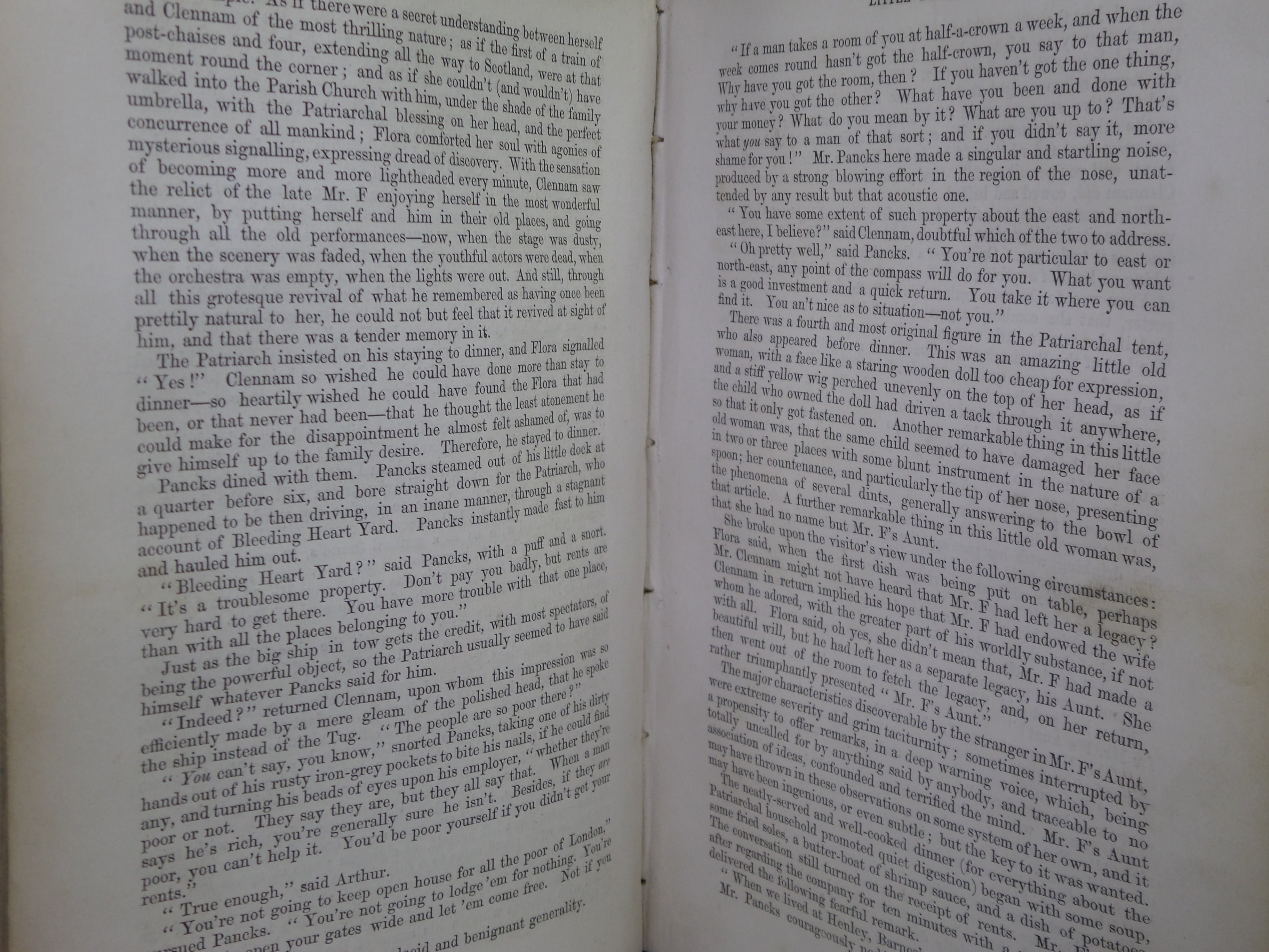LITTLE DORRIT BY CHARLES DICKENS 1857 FIRST EDITION