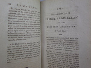 THE NEW WEEKLY NOVELIST; OR, ENTERTAINING COMPANION CONTAINING A NEW COLLECTION OF ROMANCES AND NOVELS TRANSLATED BY LEWIS PORNEY 1780