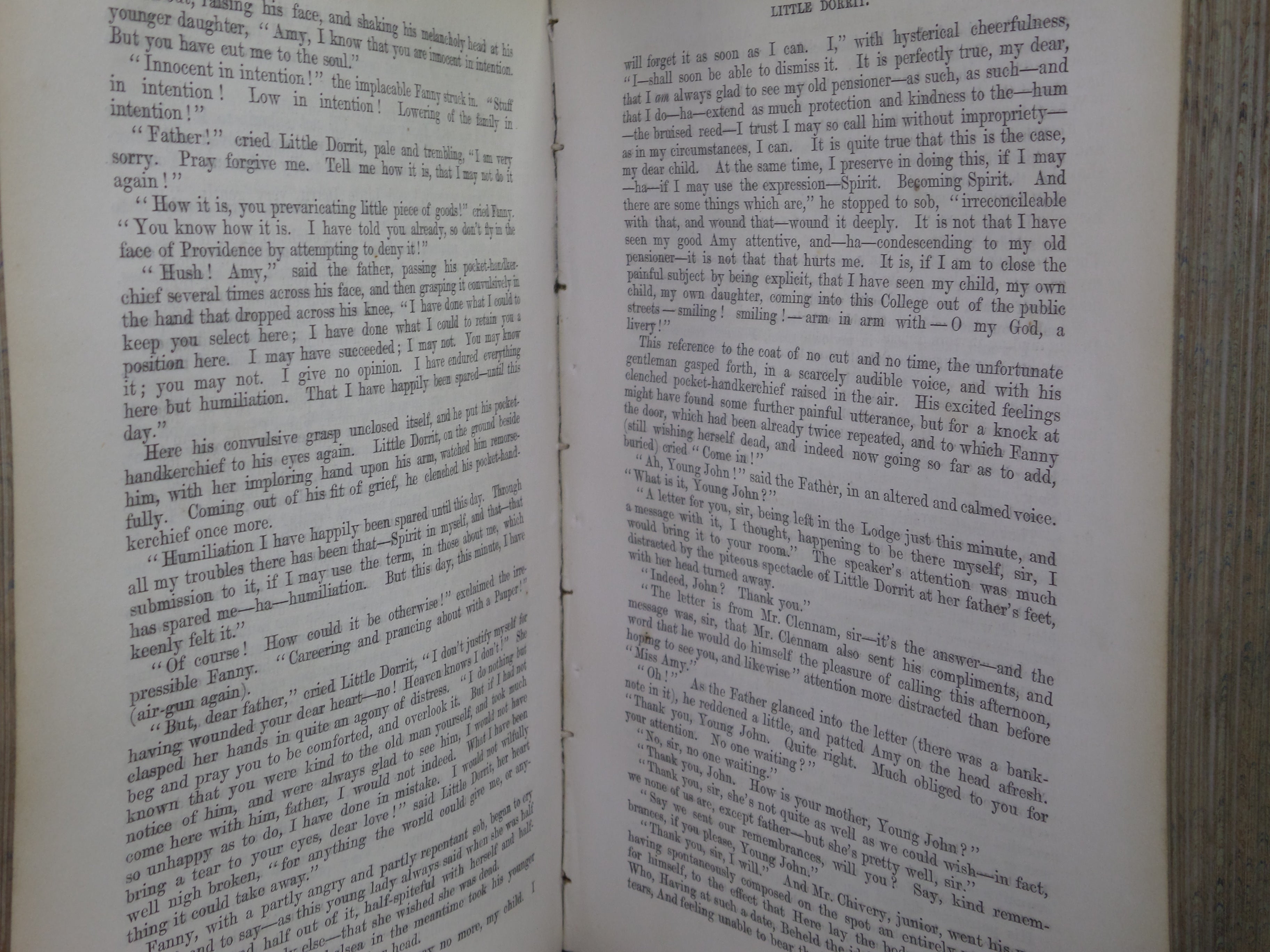 LITTLE DORRIT BY CHARLES DICKENS 1857 FIRST EDITION