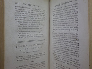 THE NEW WEEKLY NOVELIST; OR, ENTERTAINING COMPANION CONTAINING A NEW COLLECTION OF ROMANCES AND NOVELS TRANSLATED BY LEWIS PORNEY 1780