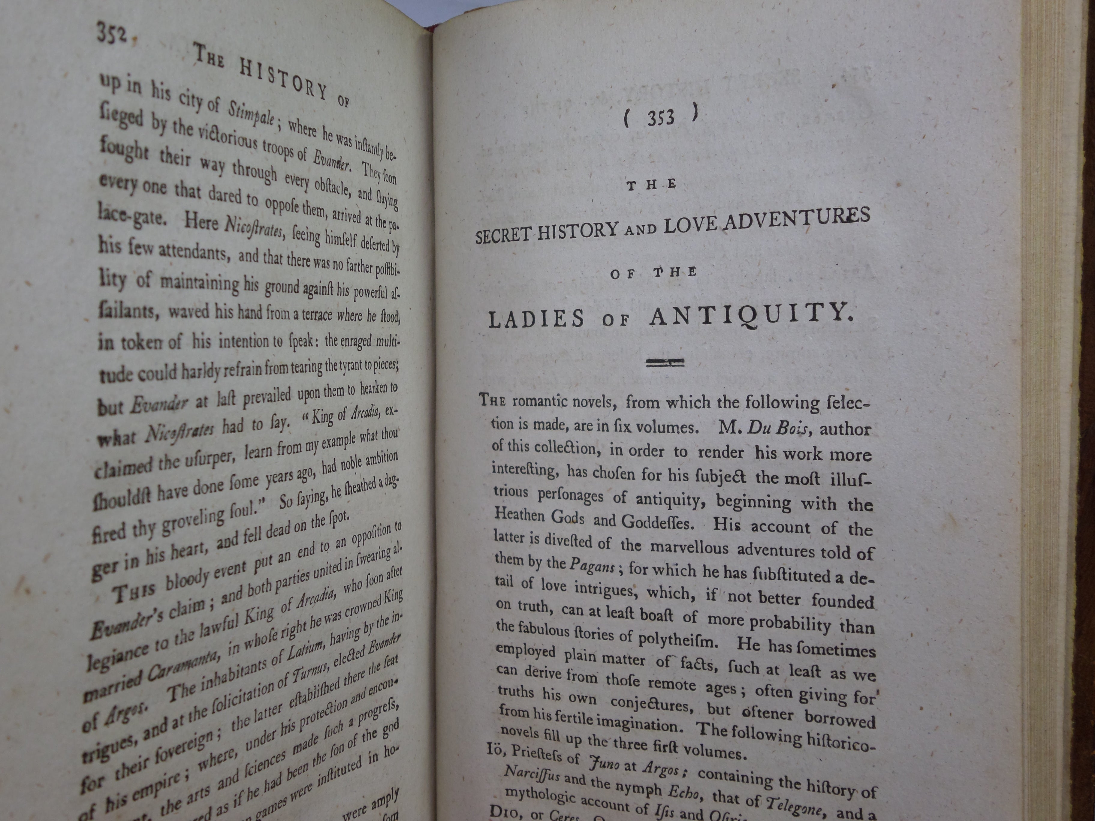 THE NEW WEEKLY NOVELIST; OR, ENTERTAINING COMPANION CONTAINING A NEW COLLECTION OF ROMANCES AND NOVELS TRANSLATED BY LEWIS PORNEY 1780