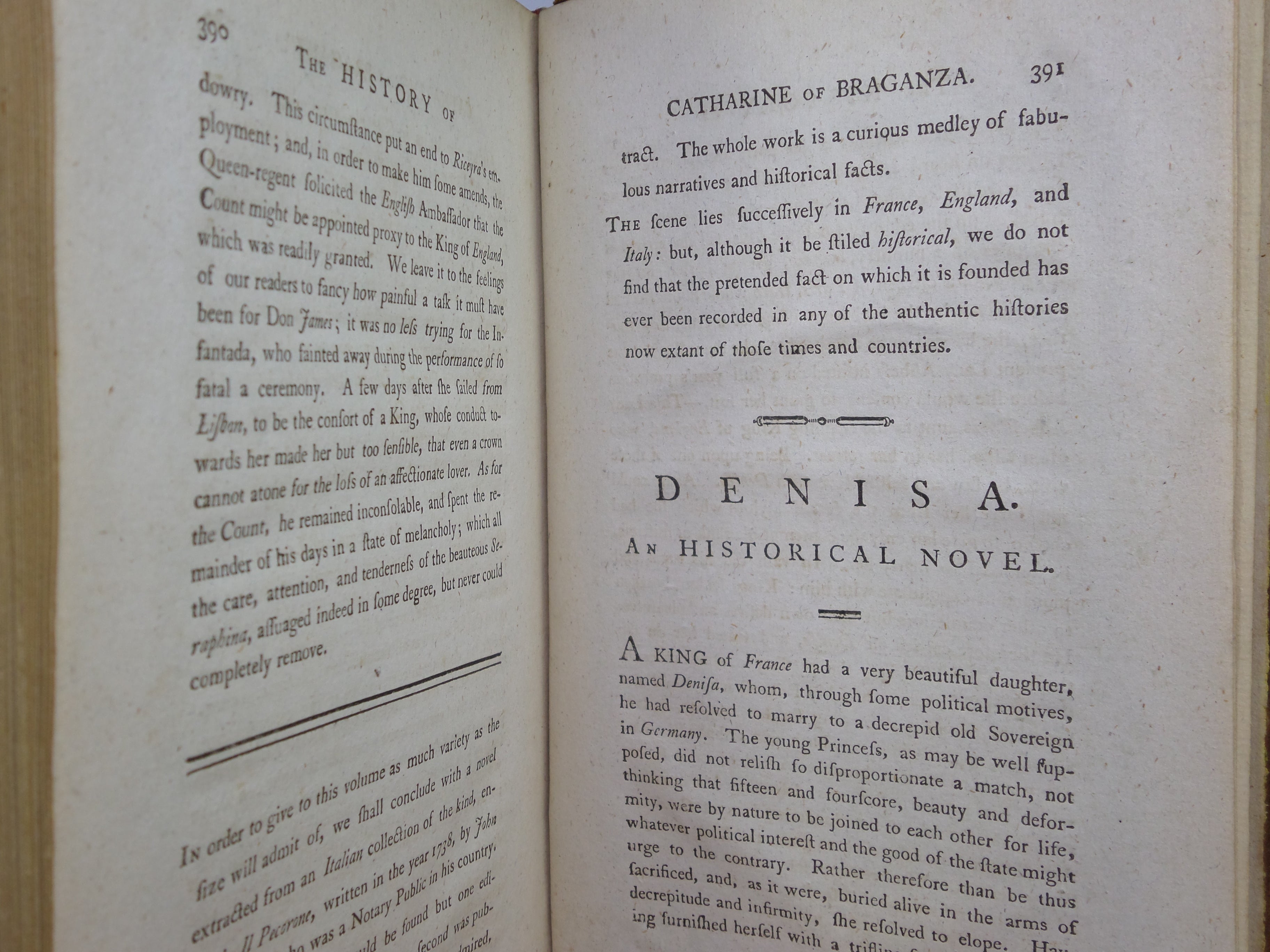 THE NEW WEEKLY NOVELIST; OR, ENTERTAINING COMPANION CONTAINING A NEW COLLECTION OF ROMANCES AND NOVELS TRANSLATED BY LEWIS PORNEY 1780