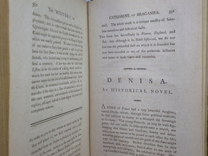 THE NEW WEEKLY NOVELIST; OR, ENTERTAINING COMPANION CONTAINING A NEW COLLECTION OF ROMANCES AND NOVELS TRANSLATED BY LEWIS PORNEY 1780