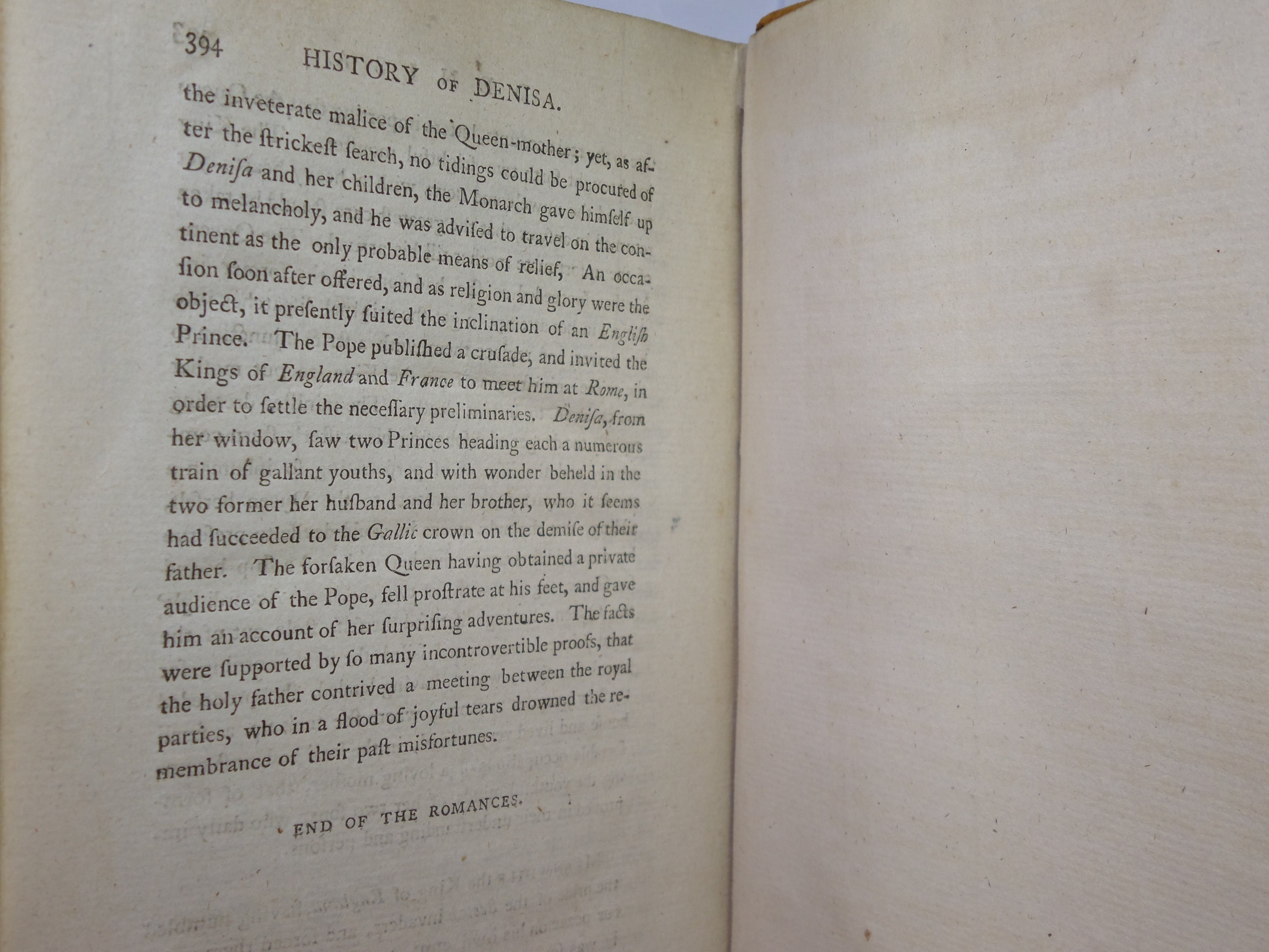 THE NEW WEEKLY NOVELIST; OR, ENTERTAINING COMPANION CONTAINING A NEW COLLECTION OF ROMANCES AND NOVELS TRANSLATED BY LEWIS PORNEY 1780