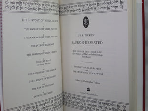 SAURON DEFEATED: BOOK 9 J.R.R. TOLKIEN 1992