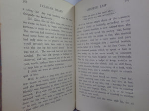 TREASURE ISLAND BY ROBERT LOUIS STEVENSON 1909 FINE TREE CALF BINDING BY RELFE, ILLUSTRATED BY WAL PAGET