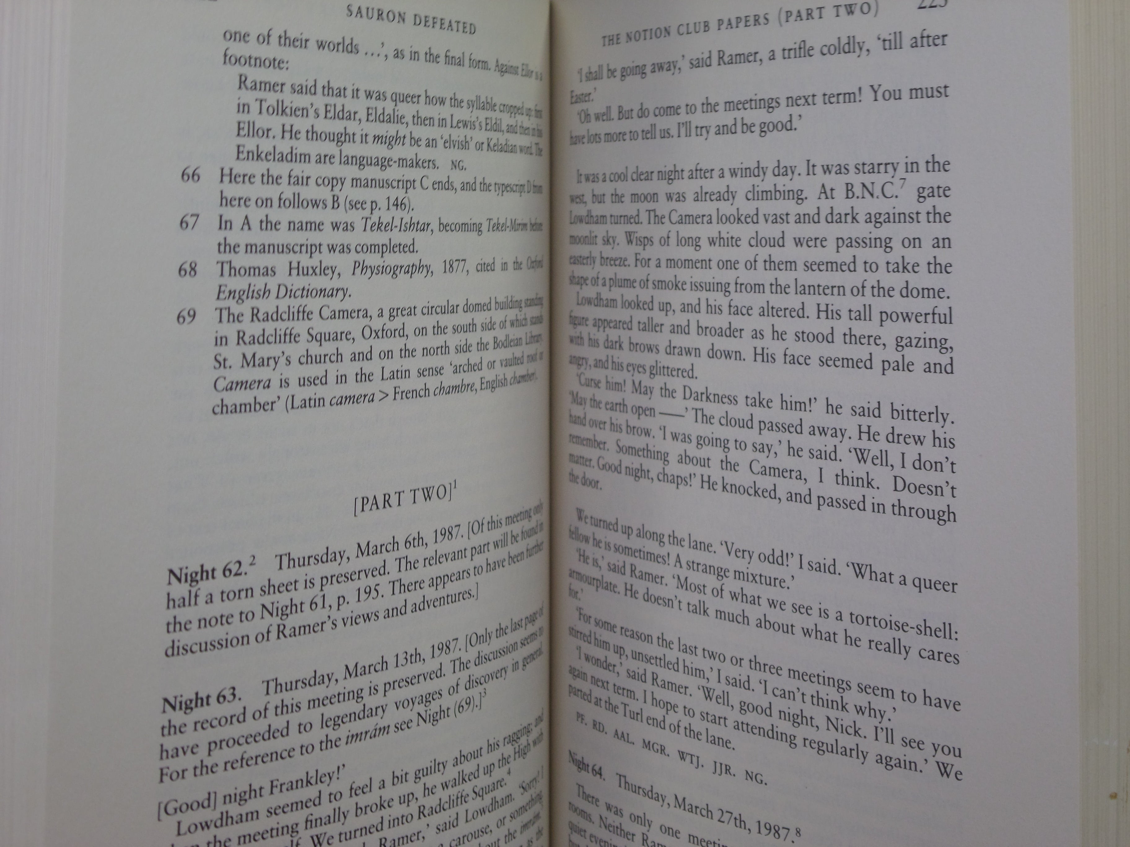 SAURON DEFEATED: BOOK 9 J.R.R. TOLKIEN 1992