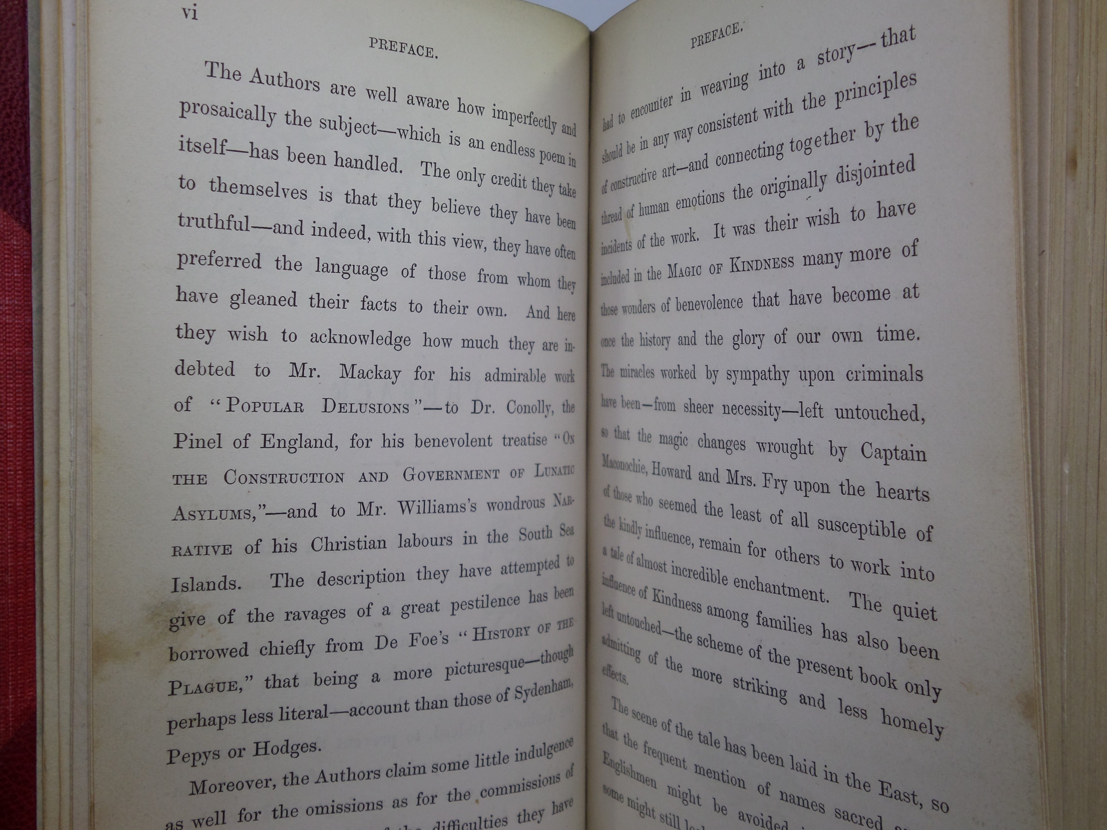 THE MAGIC OF KINDNESS OR THE WONDEROUS STORY OF THE GOOD HUAN BY HENRY MAYHEW 1849 FIRST EDITION FINE BINDING