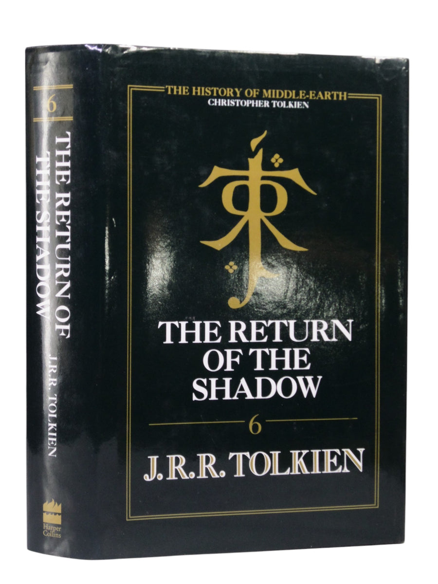 THE RETURN OF THE SHADOW BY J.R.R. TOLKIEN 1993 HARDCOVER – MFR Rare Books