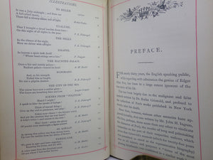 THE POETICAL WORKS OF EDGAR ALLAN POE C. 1870 ILLUSTRATED EDITION