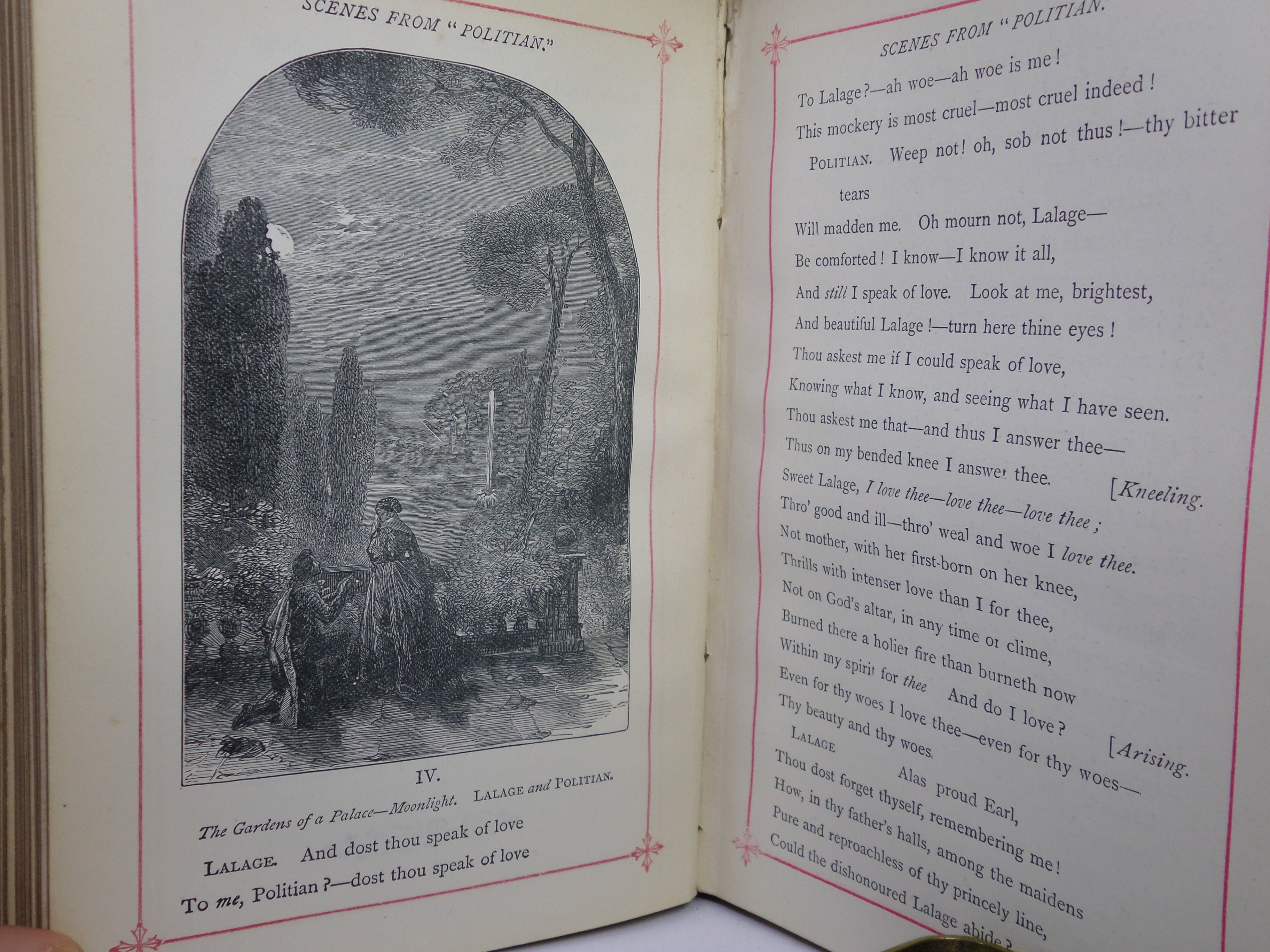 THE POETICAL WORKS OF EDGAR ALLAN POE C. 1870 ILLUSTRATED EDITION