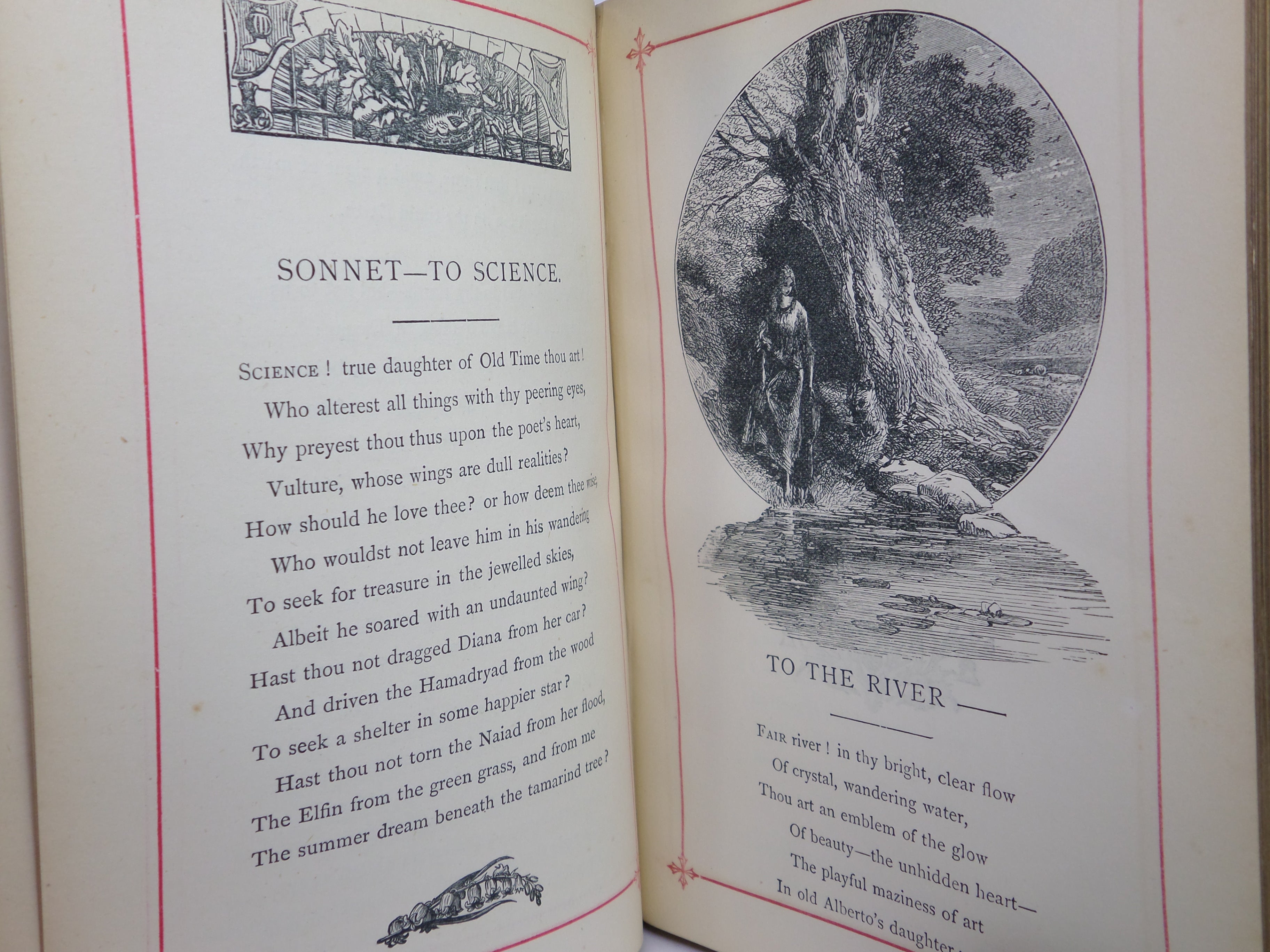 THE POETICAL WORKS OF EDGAR ALLAN POE C. 1870 ILLUSTRATED EDITION