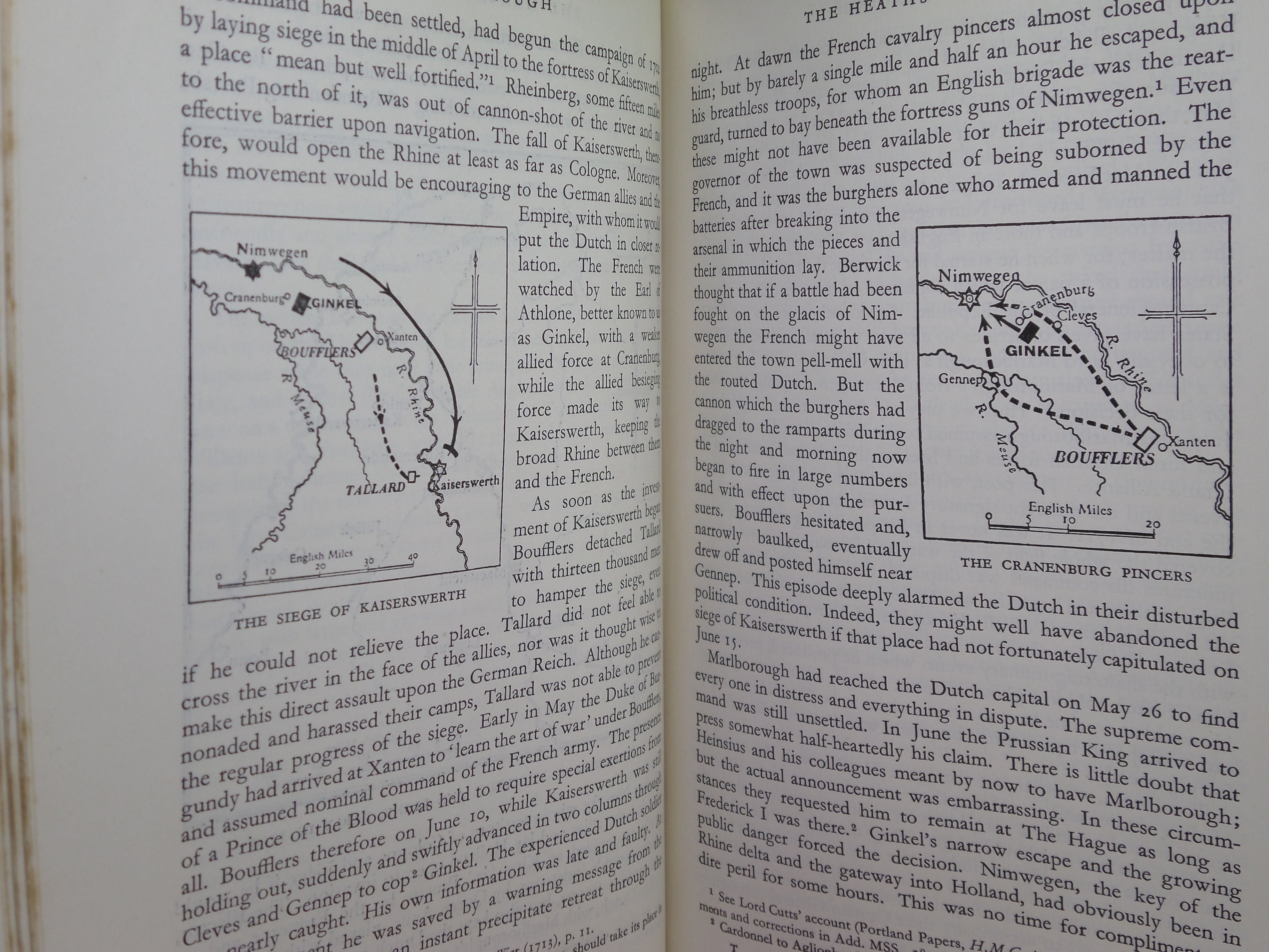 MARLBOROUGH HIS LIFE & TIMES BY WINSTON CHURCHILL 1955 IN TWO VOLUMES