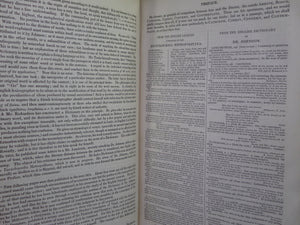 A DICTIONARY OF THE ENGLISH LANGUAGE BY SAMUEL JOHNSON 1830 LEATHER BINDING